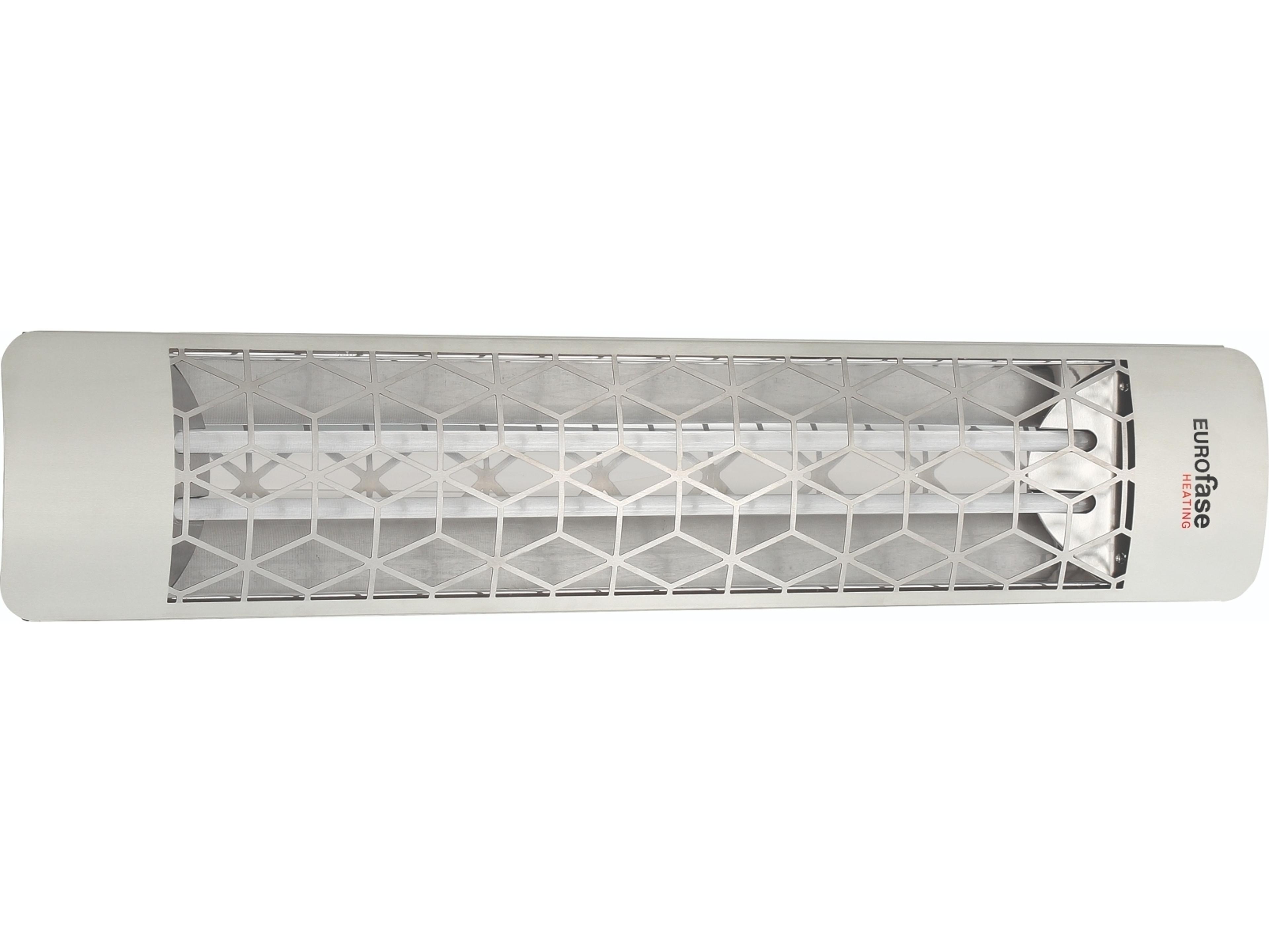 Eurofase Heating 5000 Watt Electric Infrared Dual Element Patio Heater Decor Plate Stella 480V