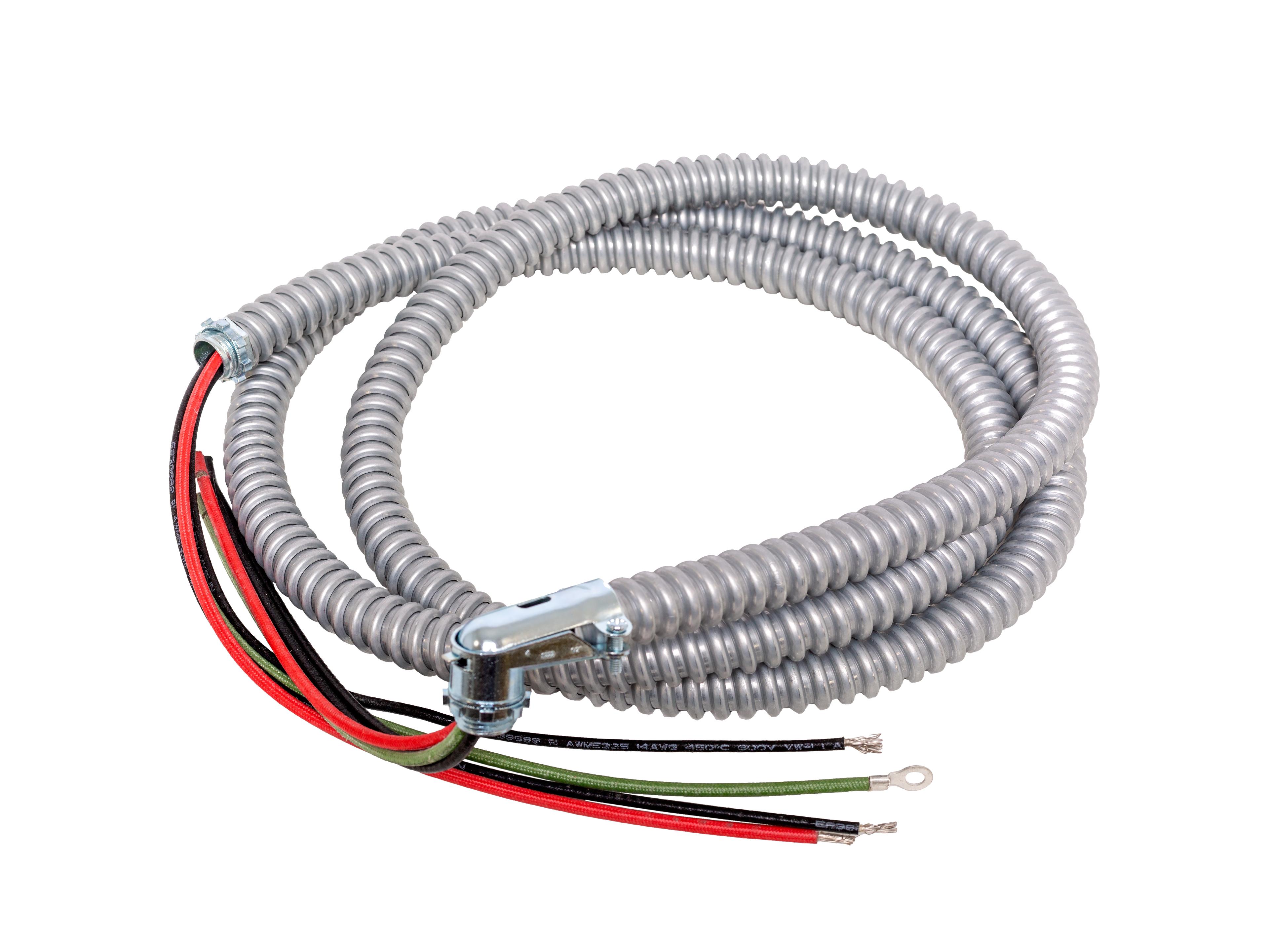 Eurofase Heating 4-Wire Hi-Temp Whip Multiple Lengths-