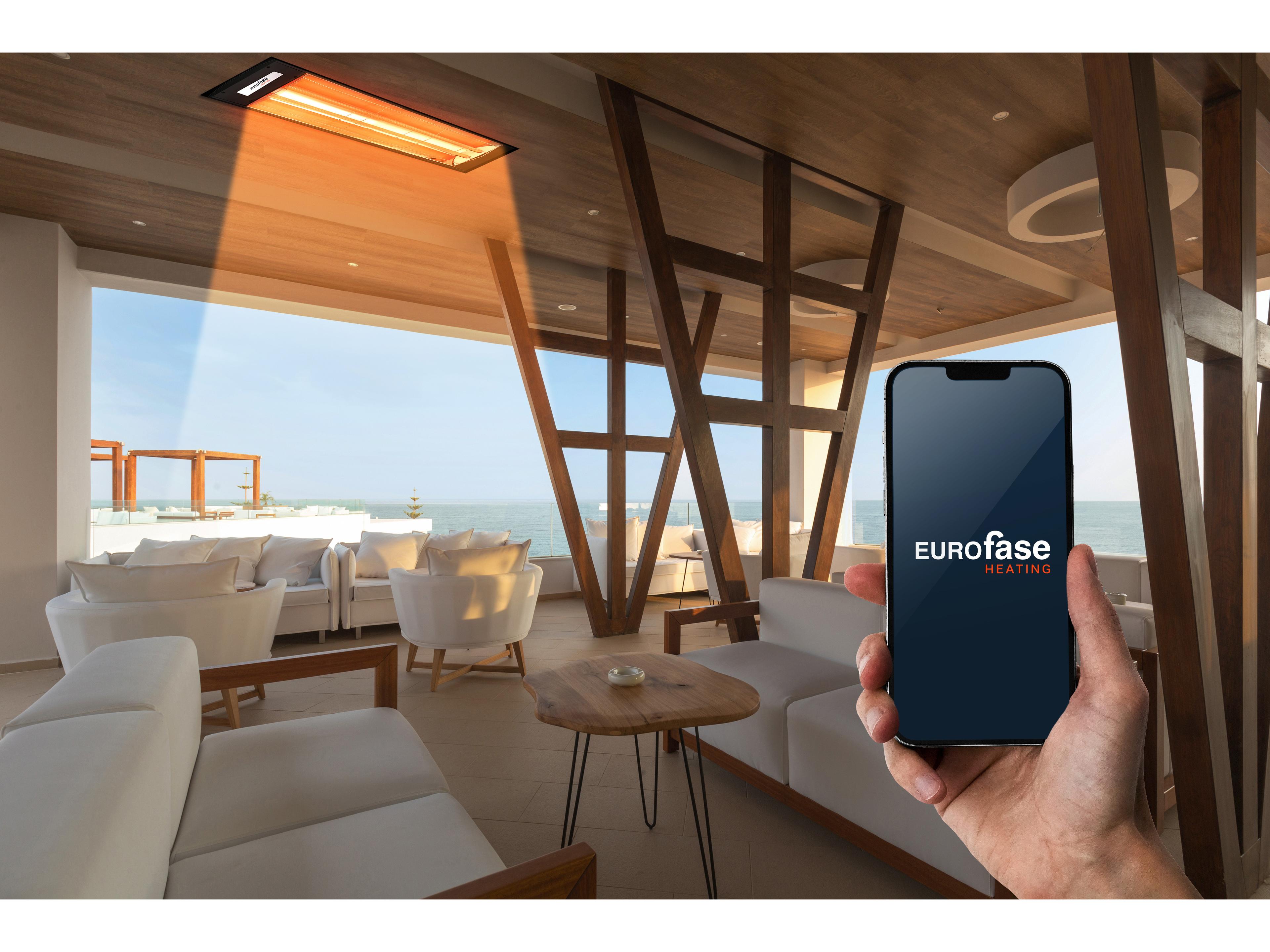 Eurofase Heating Smart Controller with iPhone and Android App for Eurofase Patio Heater