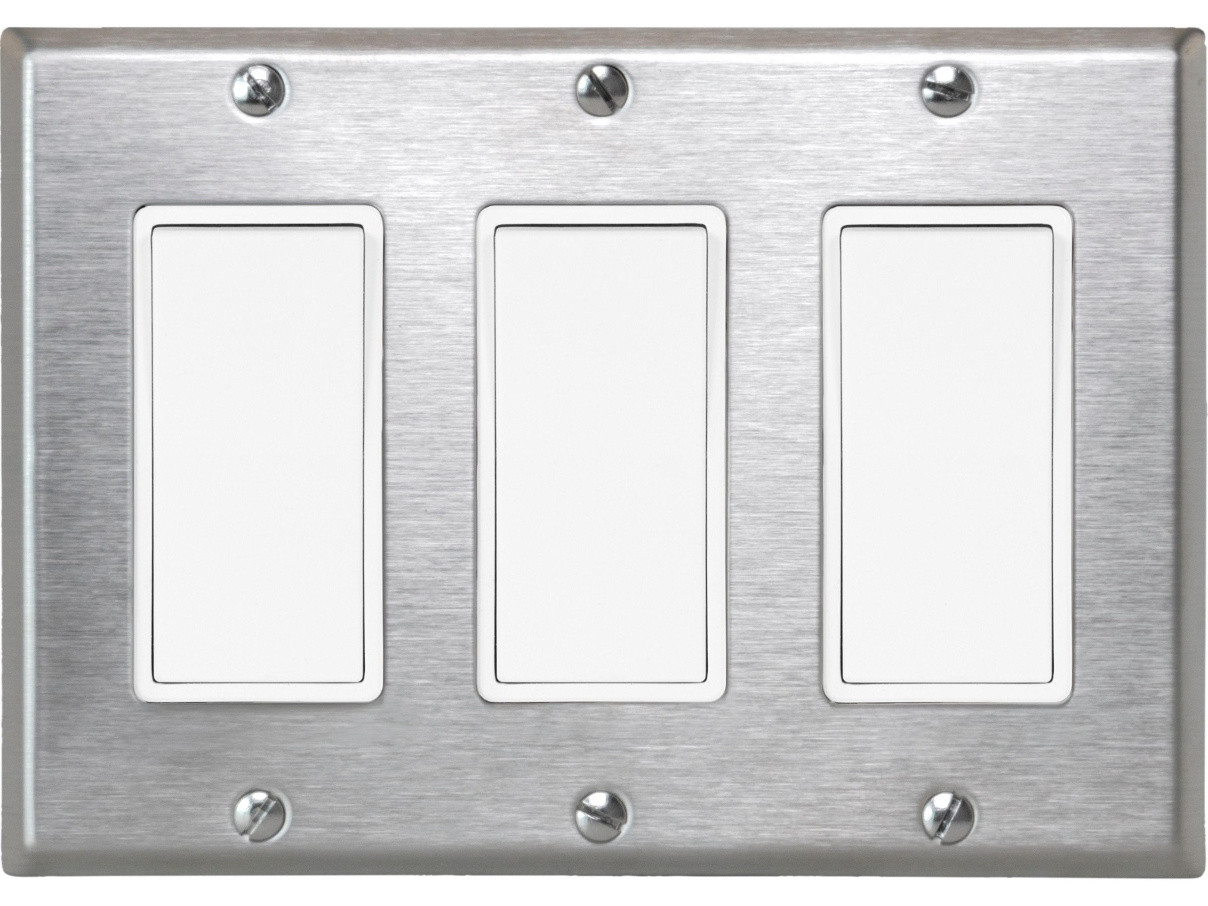 Switch EFSSPS3 On/Off Switch with Stainless Steel Plate and Box