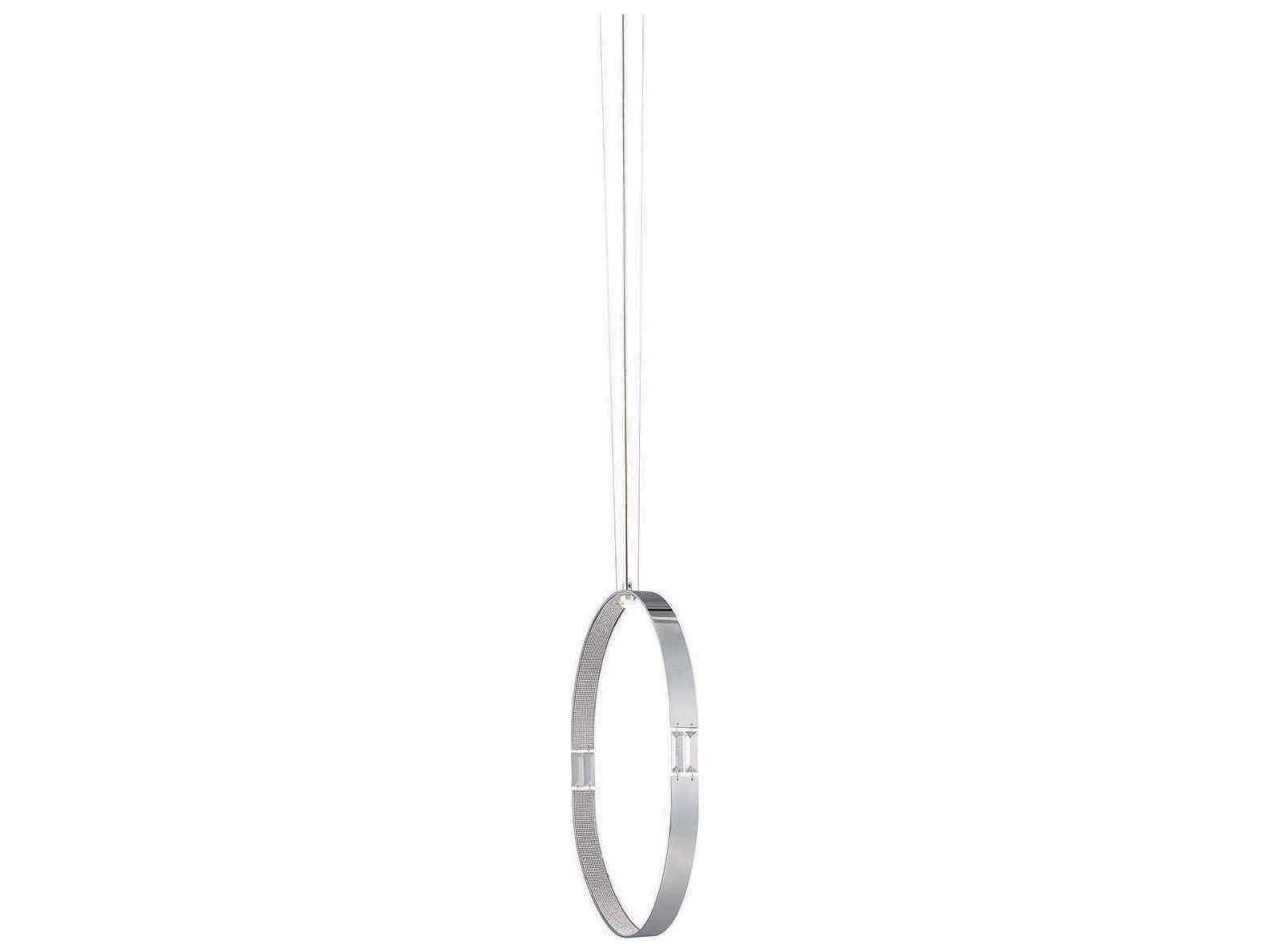 Glade Chrome Round Pendant
