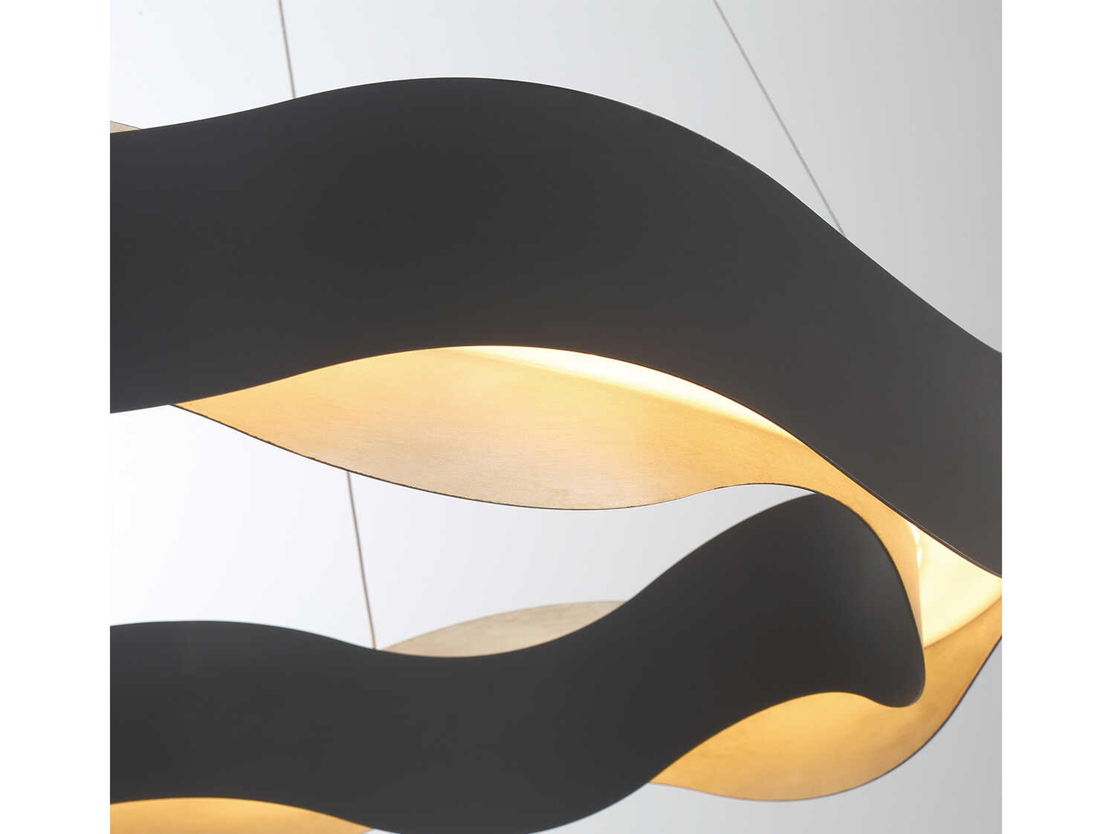 Eurofase Vaughan 1-Light Black Nickel LED Pendant