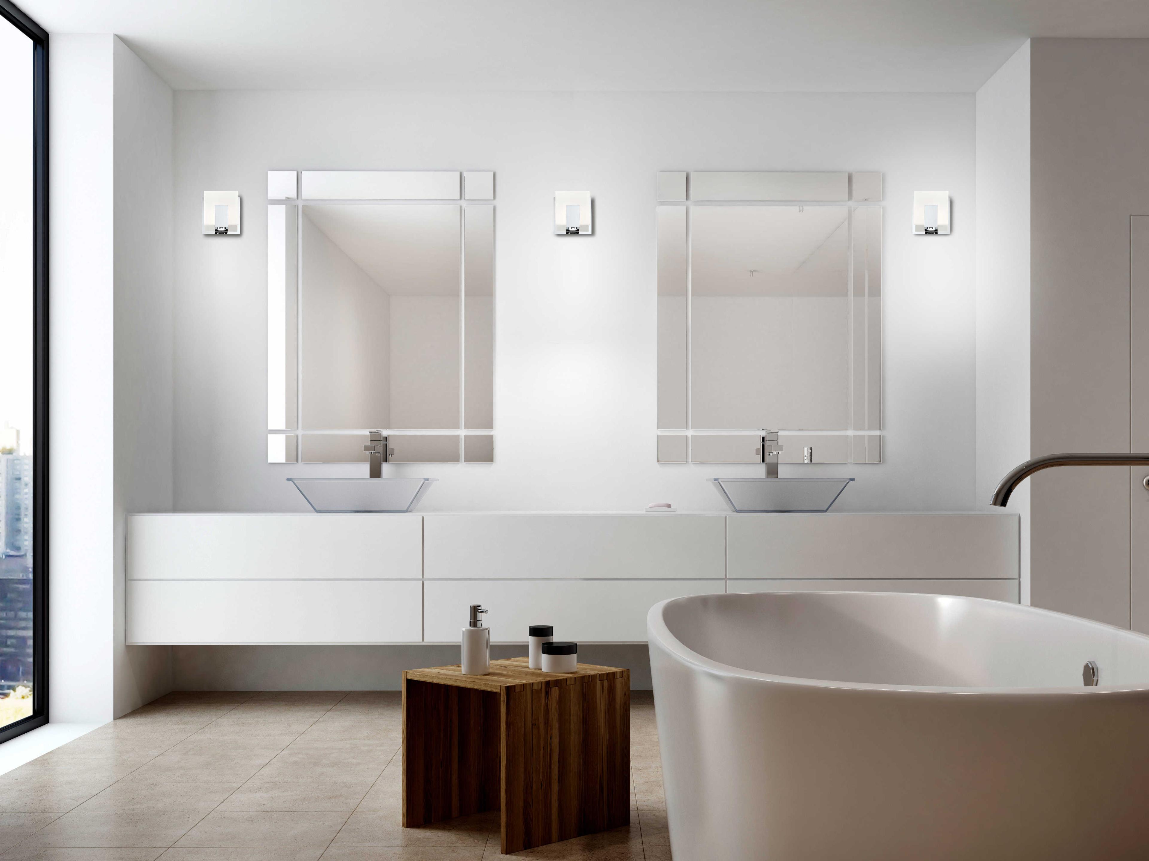 Eurofase Canmore 1-Light Chrome LED Wall Sconce