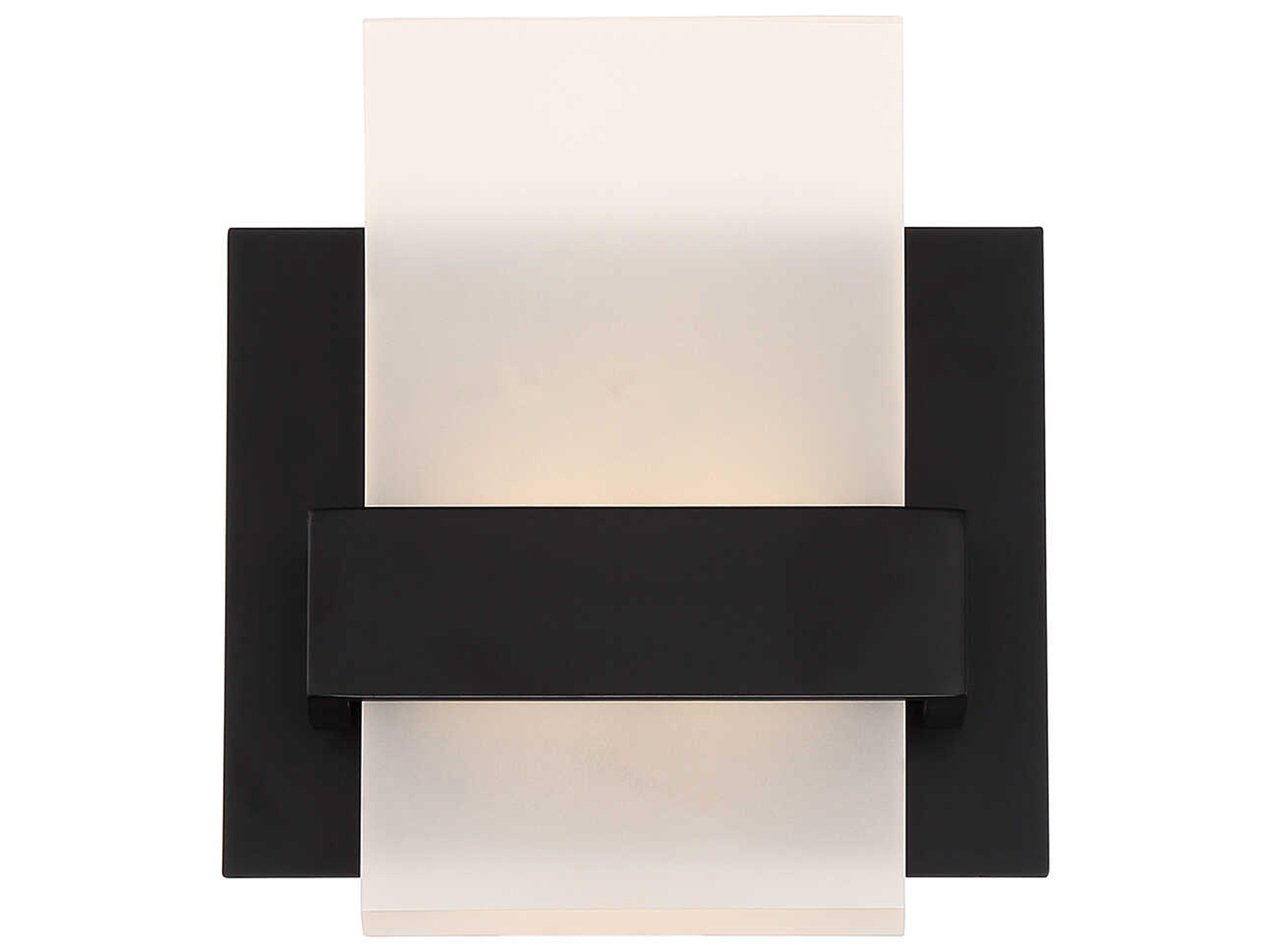 Eurofase Cambridge 1-Light Black LED Wall Sconce