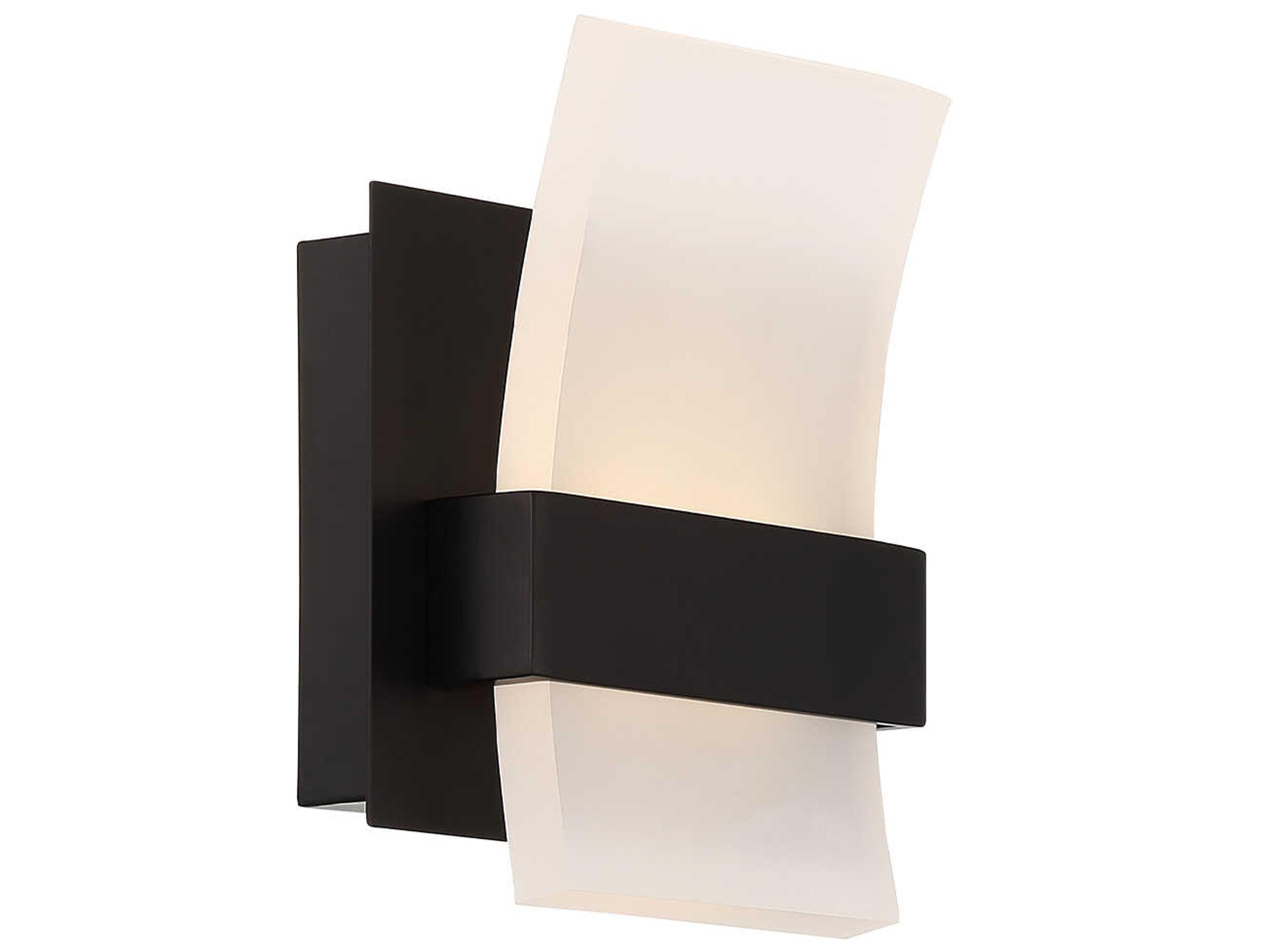Eurofase Cambridge 1-Light Black LED Wall Sconce