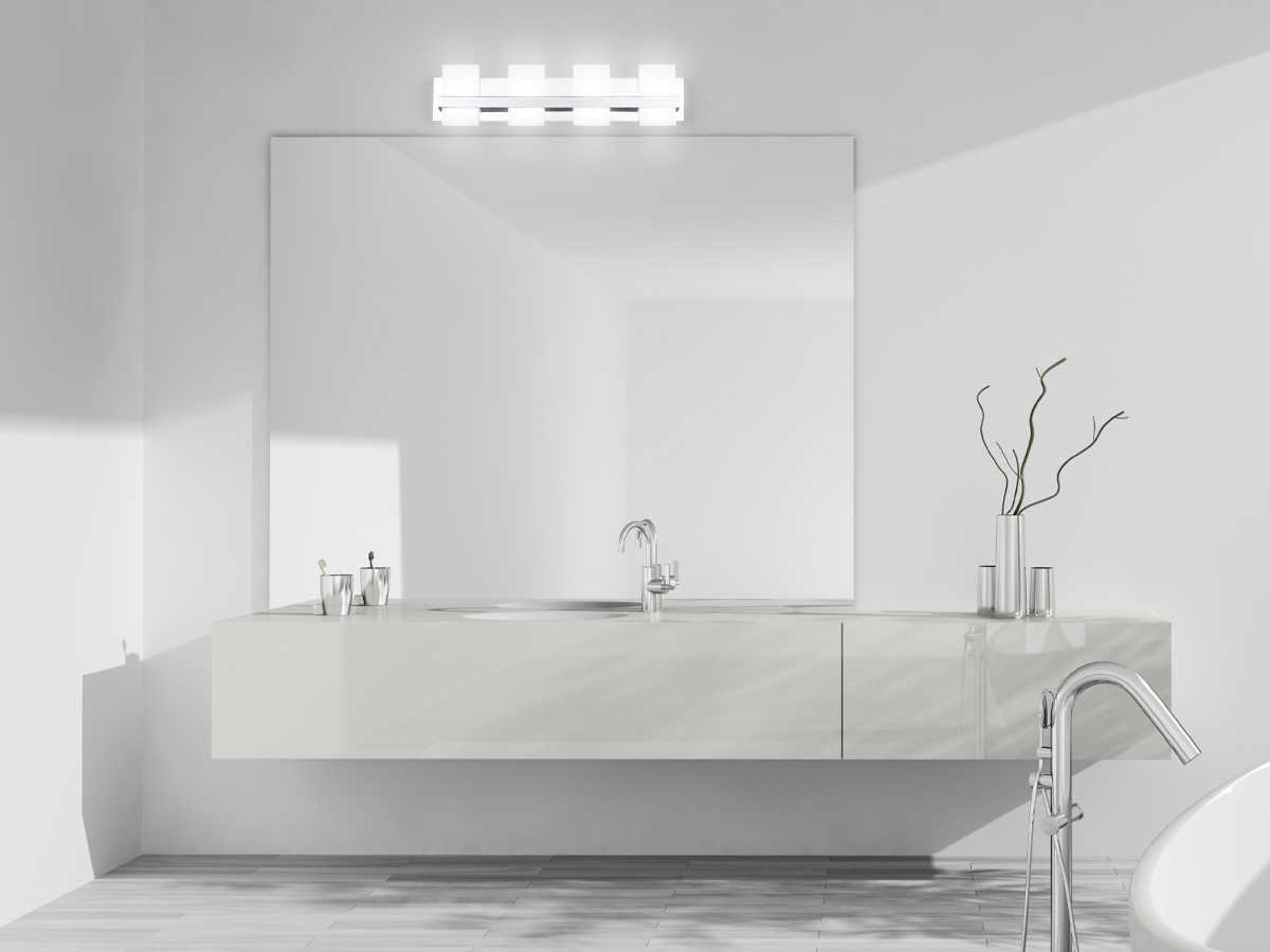 Eurofase Cambridge 4-Light Chrome LED Vanity Light