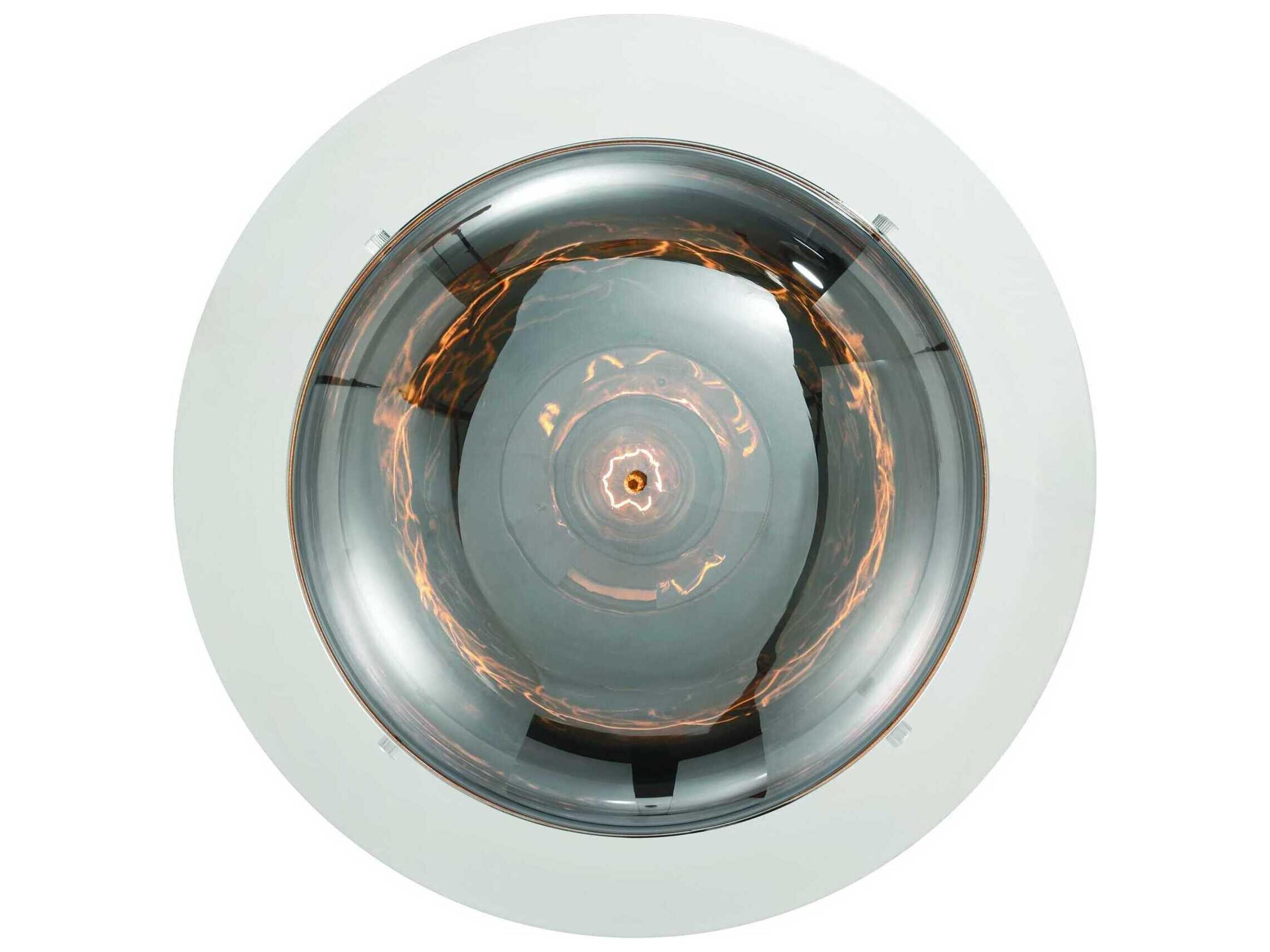 Eurofase Nottingham 1-Light Nickel Flush Mount