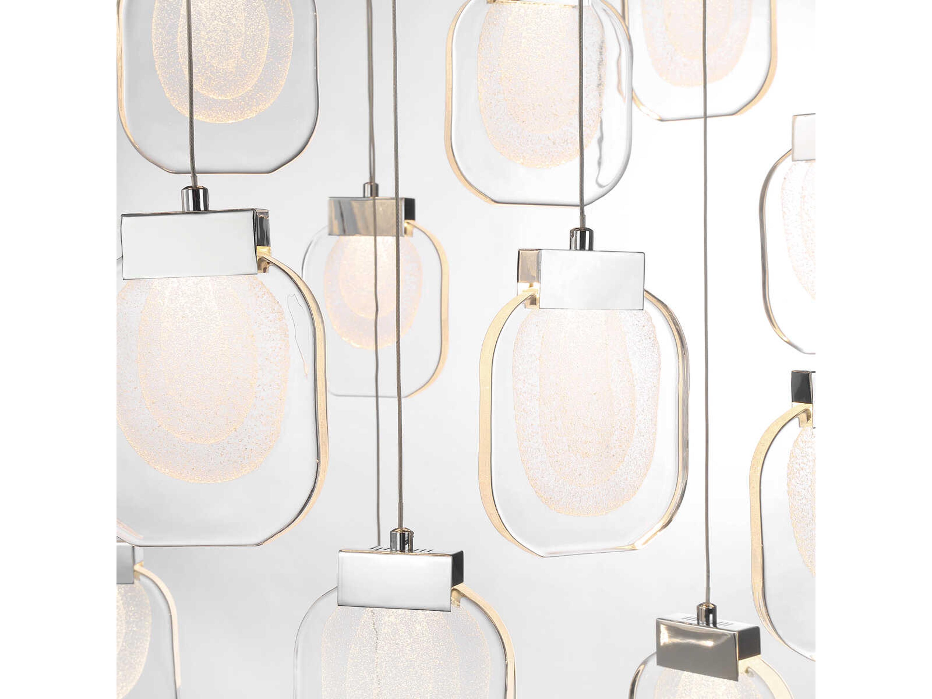 Eurofase Paget 31-Light Chrome Pendant