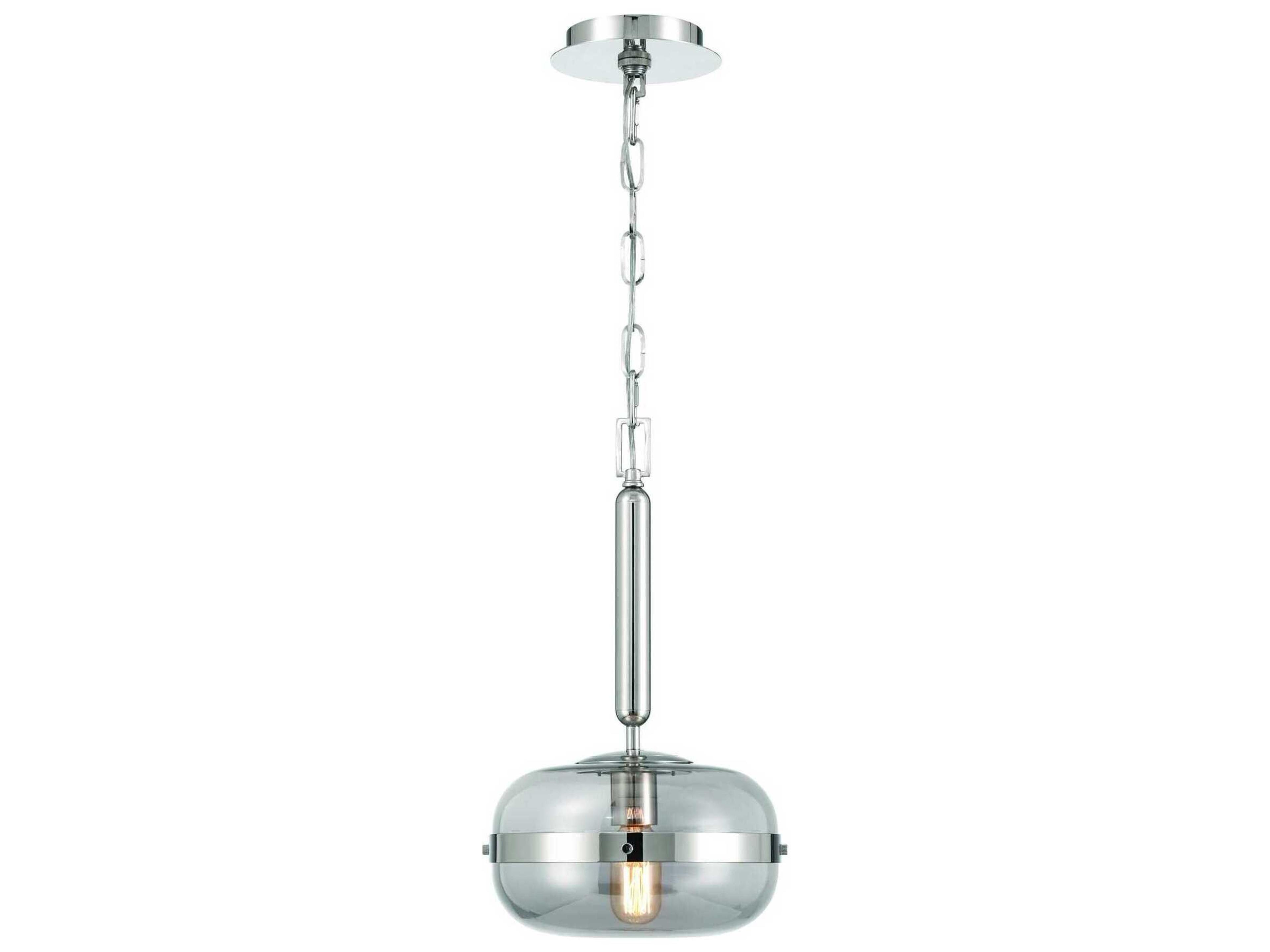 Nottingham 1-Light Nickel Mini Pendant