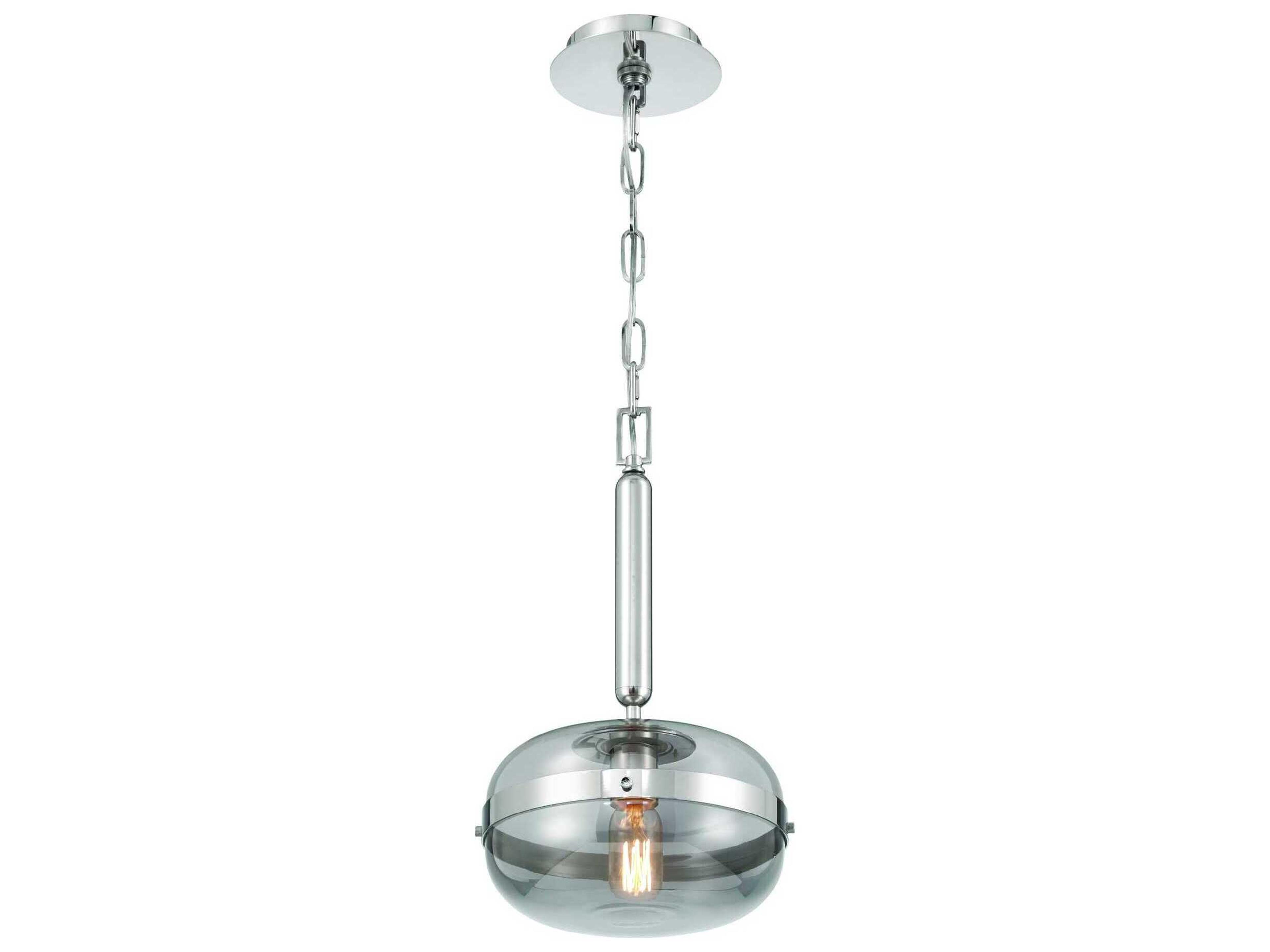 Eurofase Nottingham 1-Light Nickel Mini Pendant