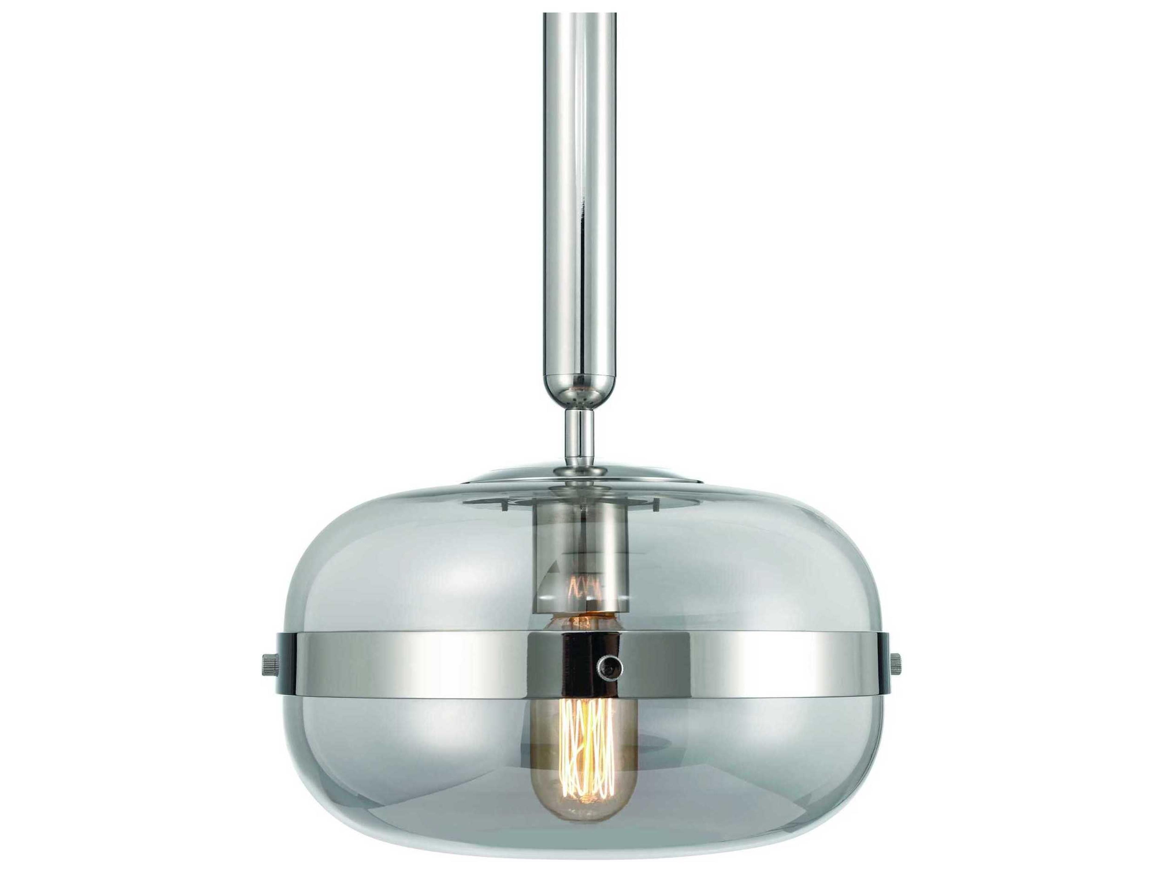 Eurofase Nottingham 1-Light Nickel Mini Pendant