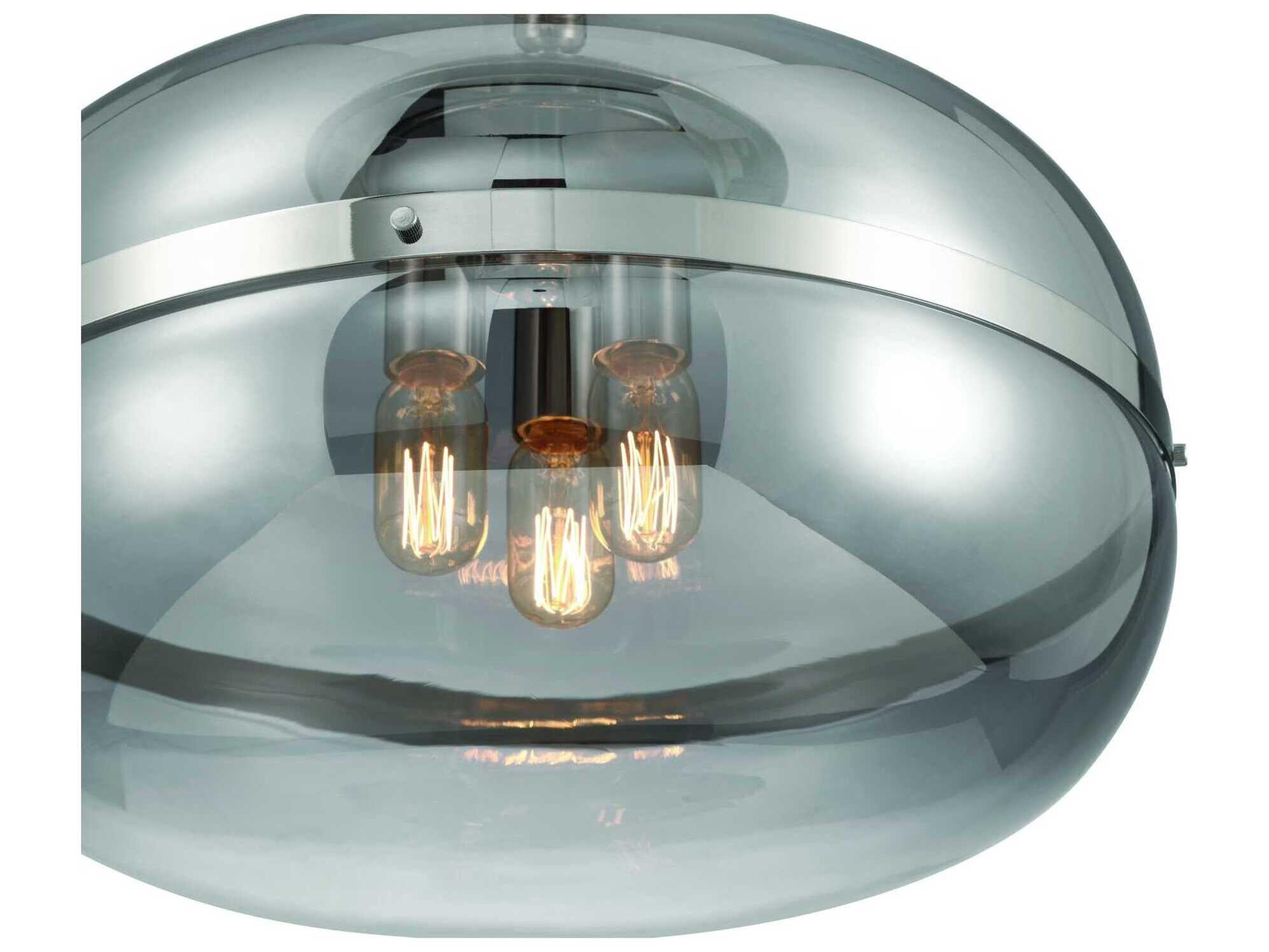 Eurofase Nottingham 3-Light Nickel Pendant
