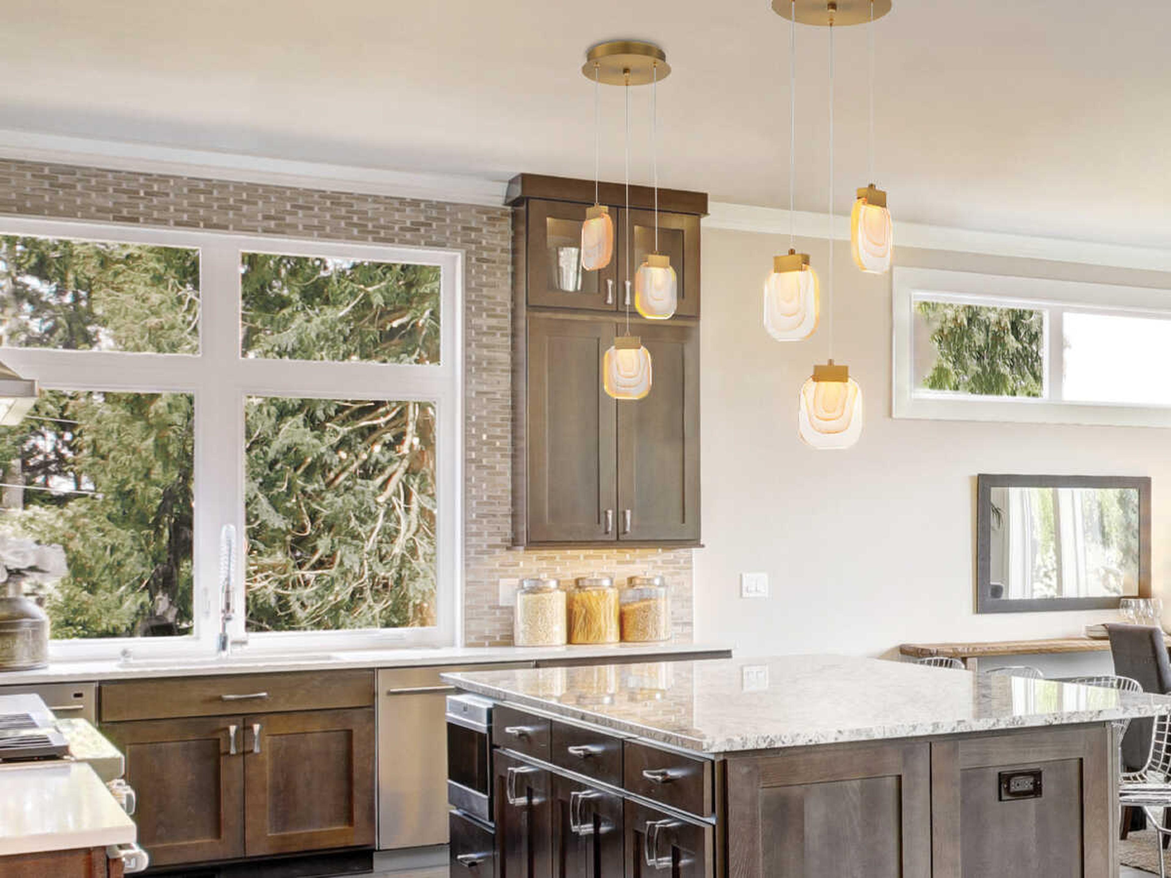 Eurofase Paget 3-Light Chrome Mini Pendant