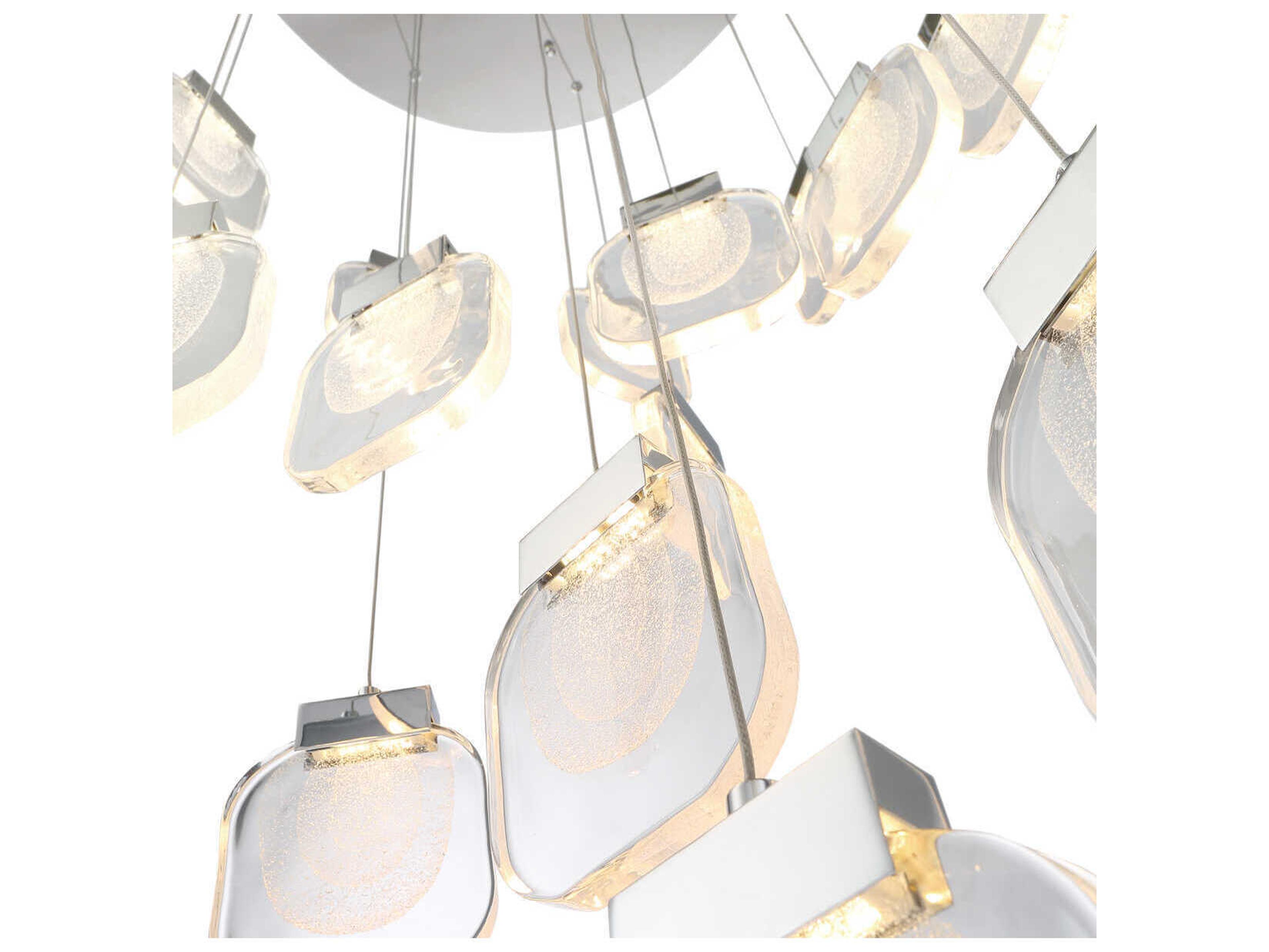 Eurofase Paget 9-Light Chrome Pendant