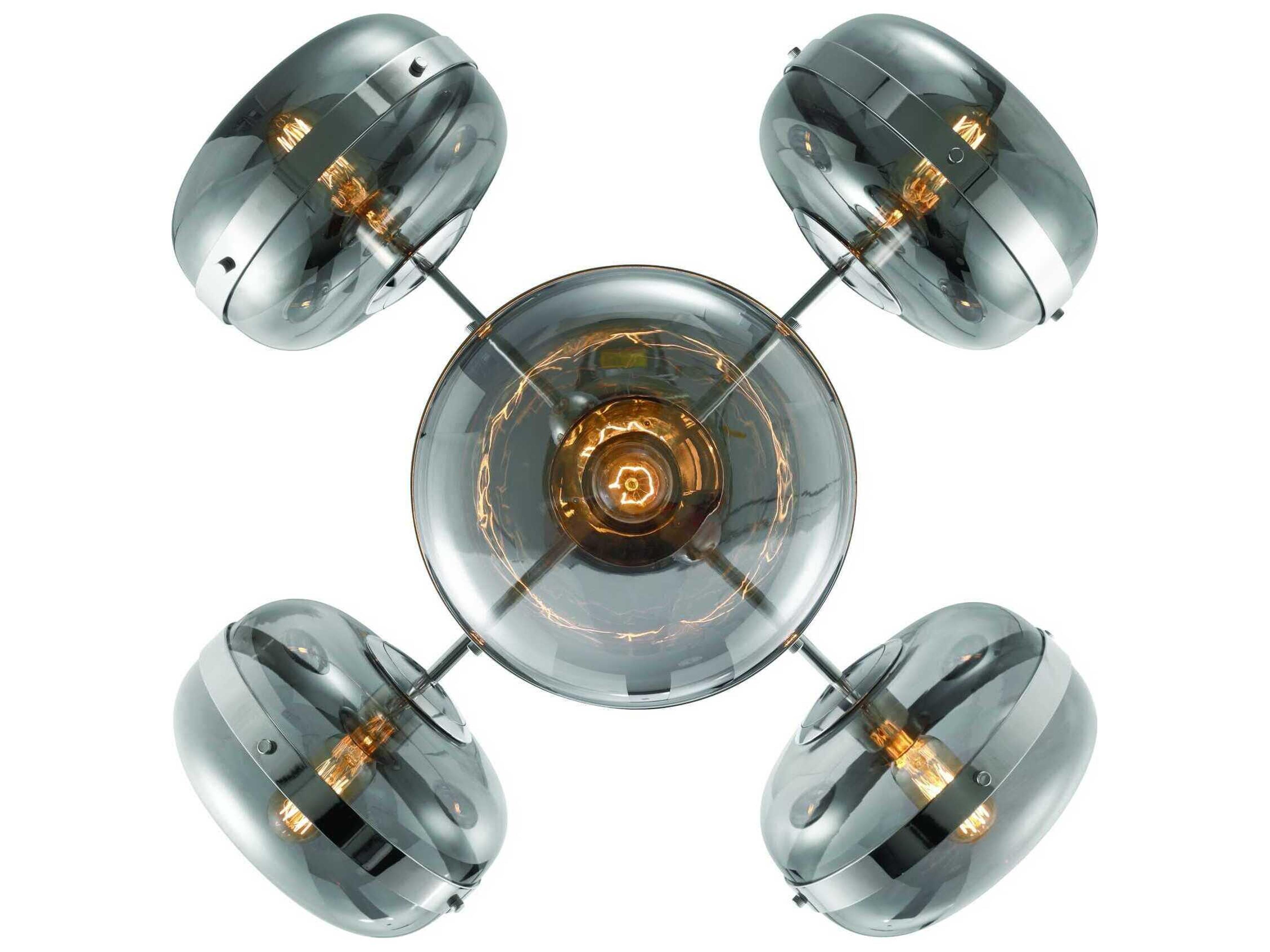 Eurofase Nottingham 5-Light Nickel Chandelier