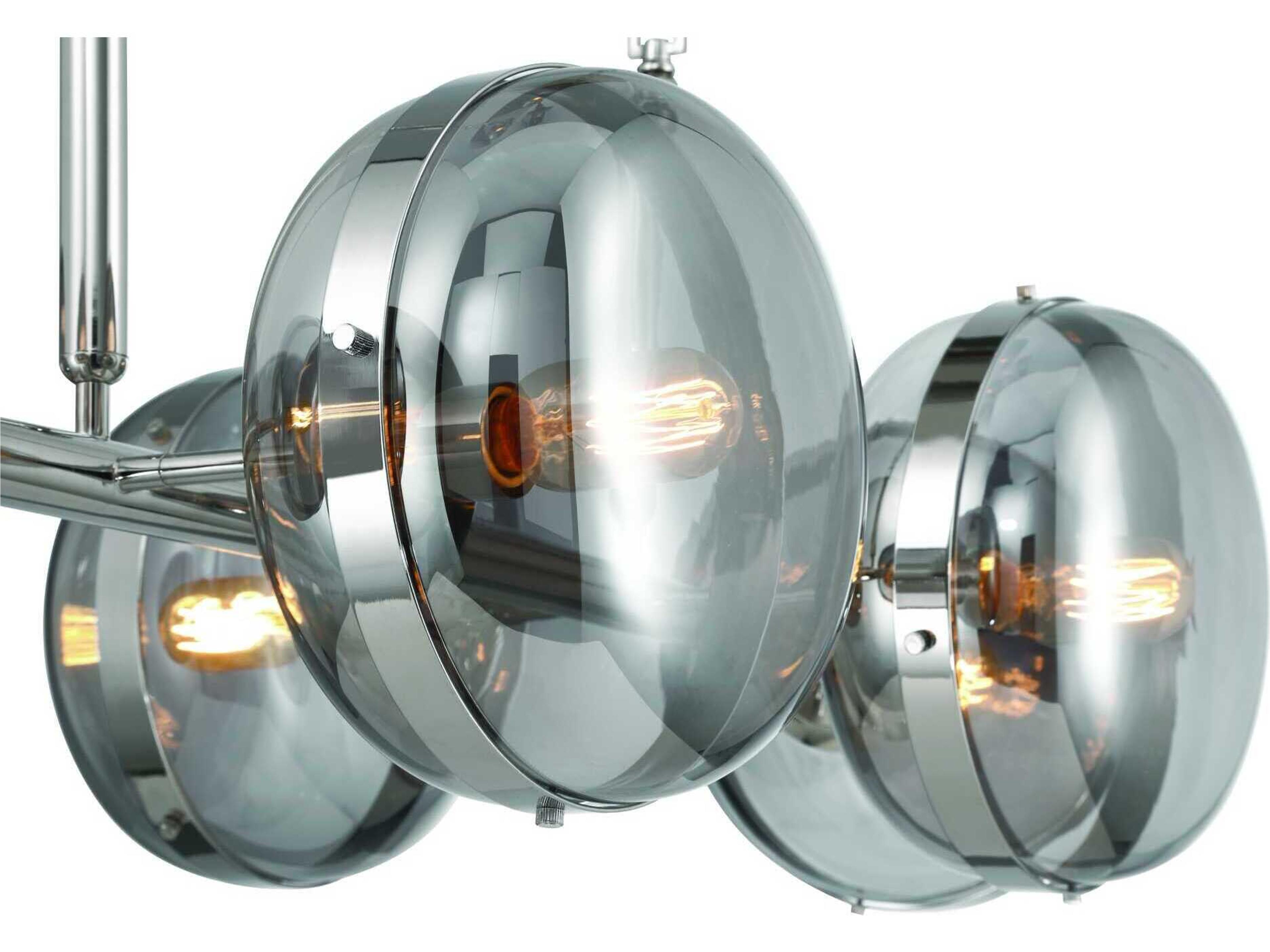 Eurofase Nottingham 6-Light Nickel Island Pendant