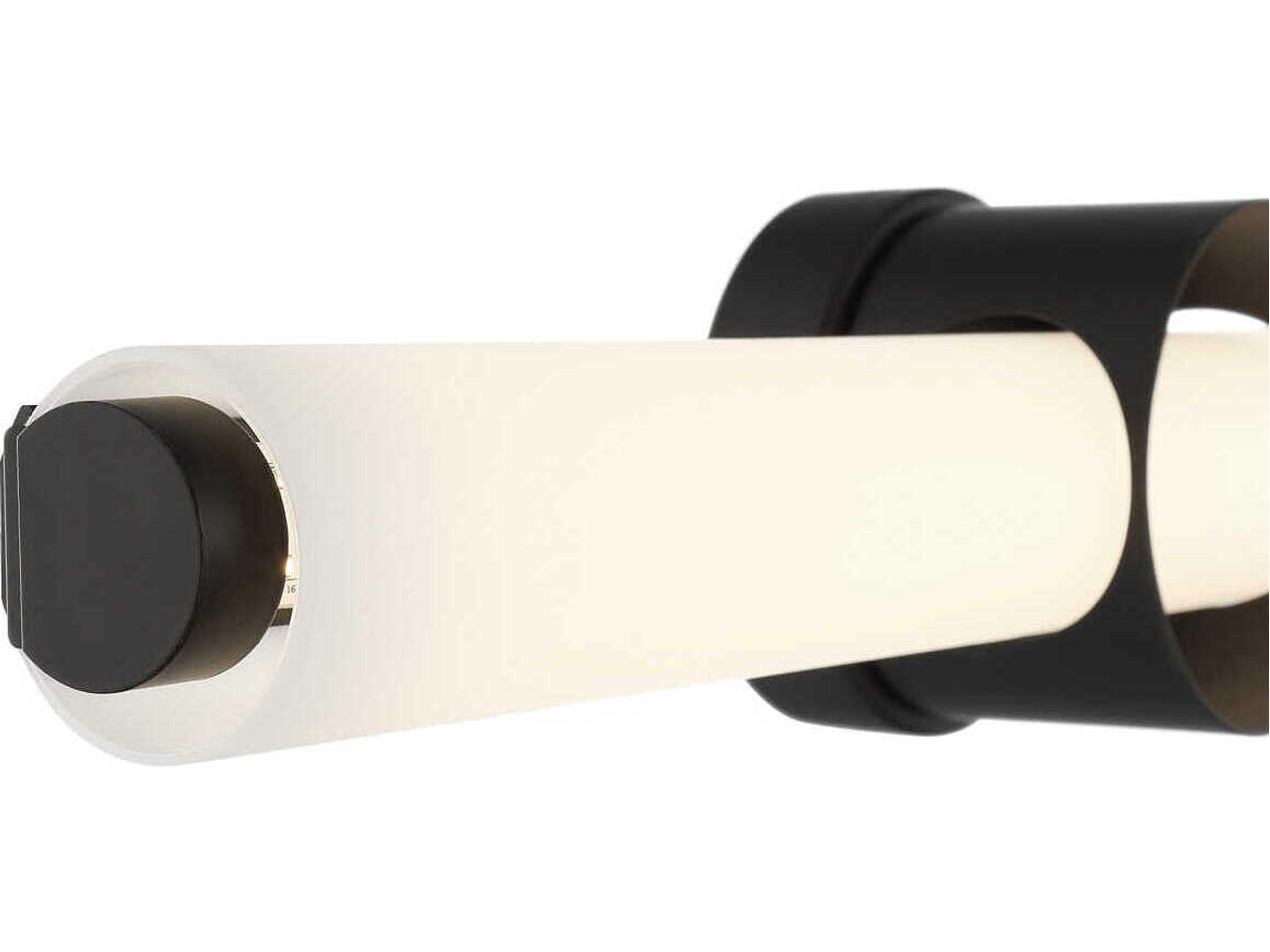 Eurofase Santoro Black Vanity Light