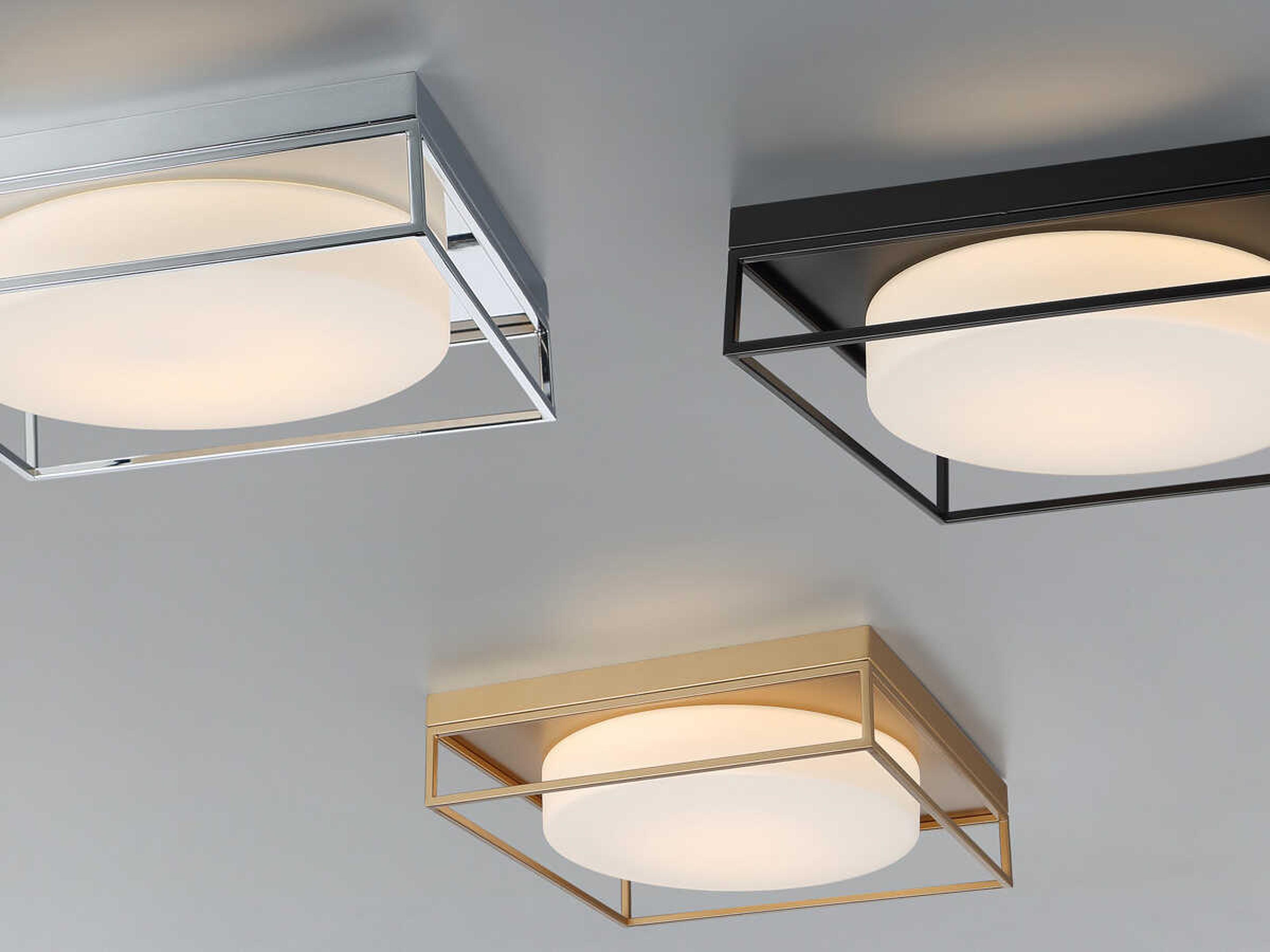 Eurofase Rover Black Flush Mount