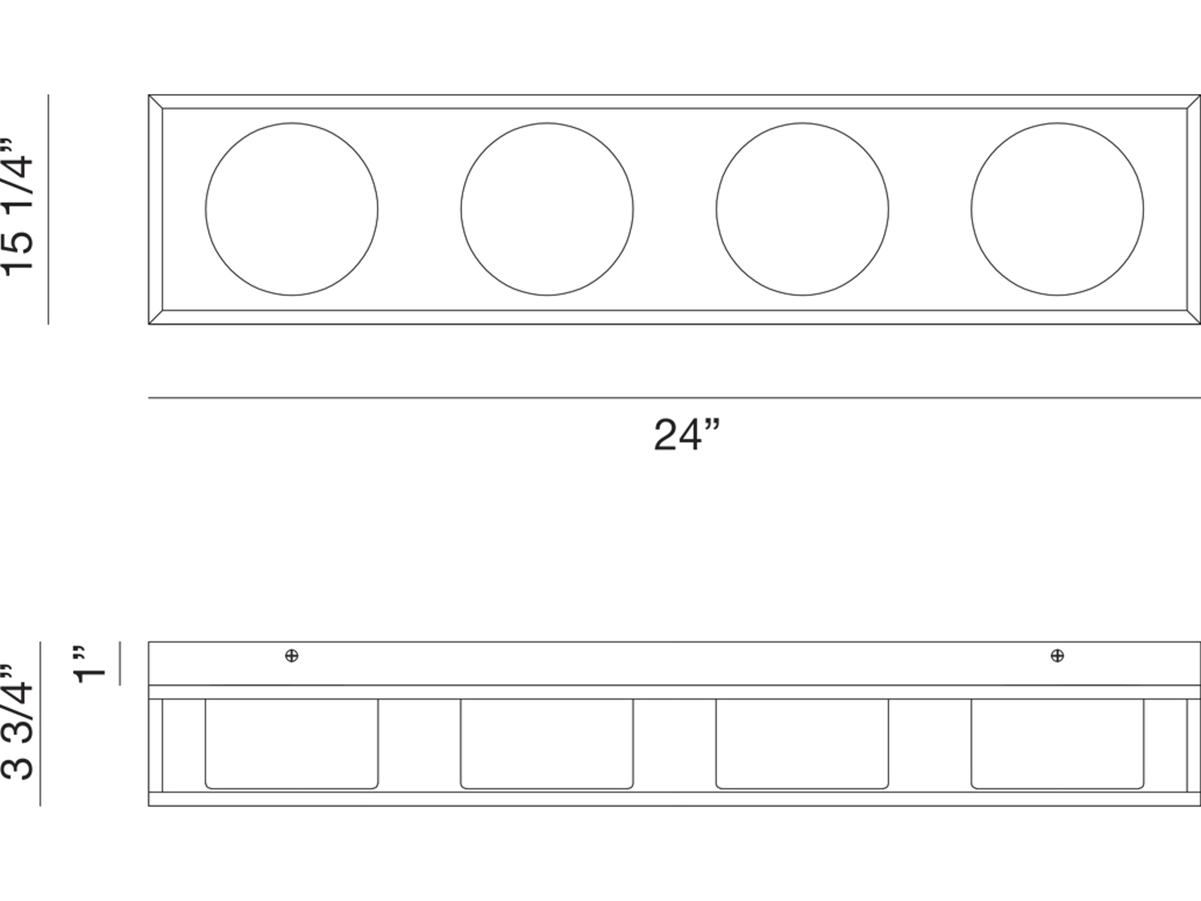 Eurofase Rover Chrome Vanity Light