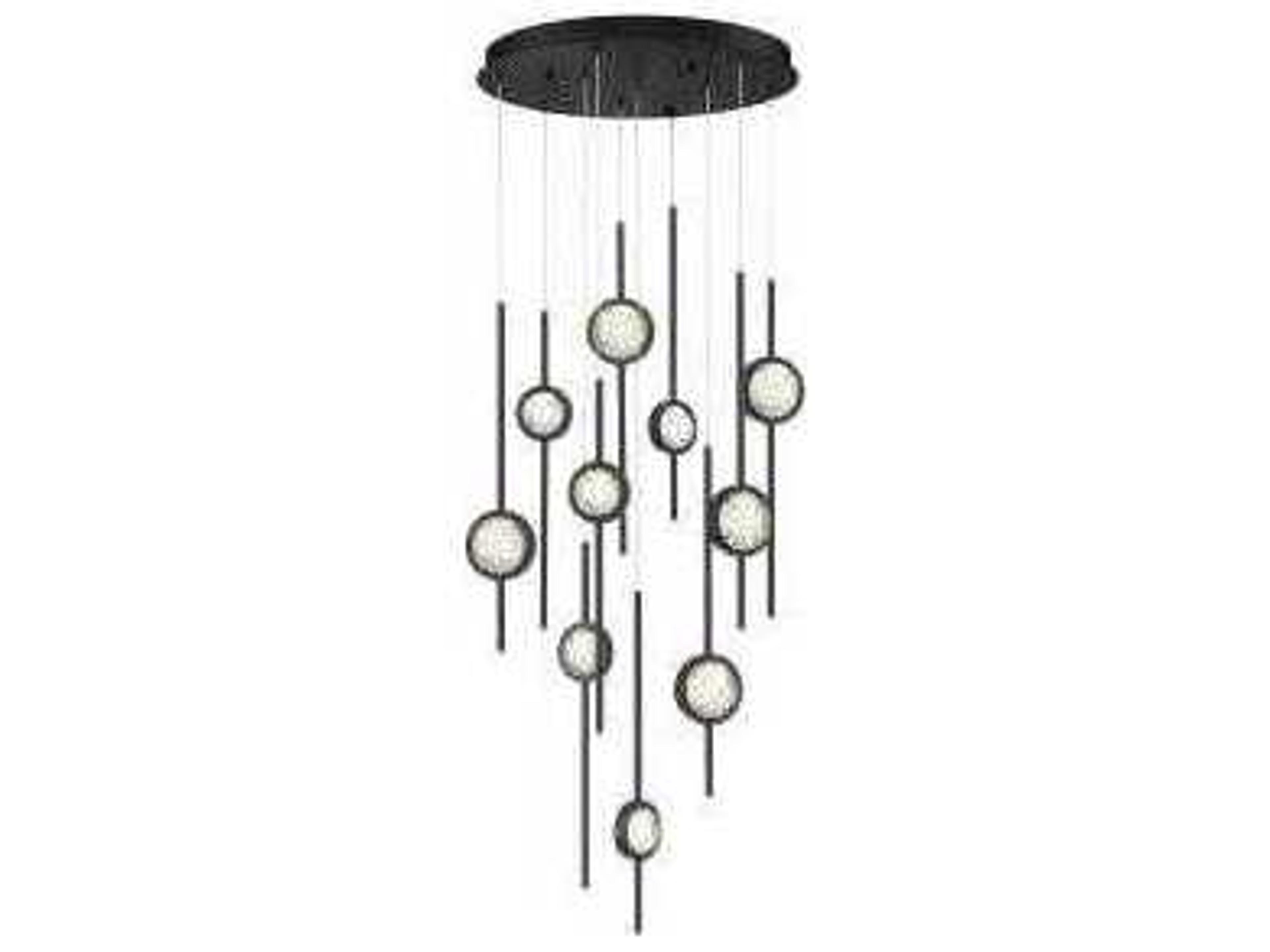 Barletta Black Linear Pendant