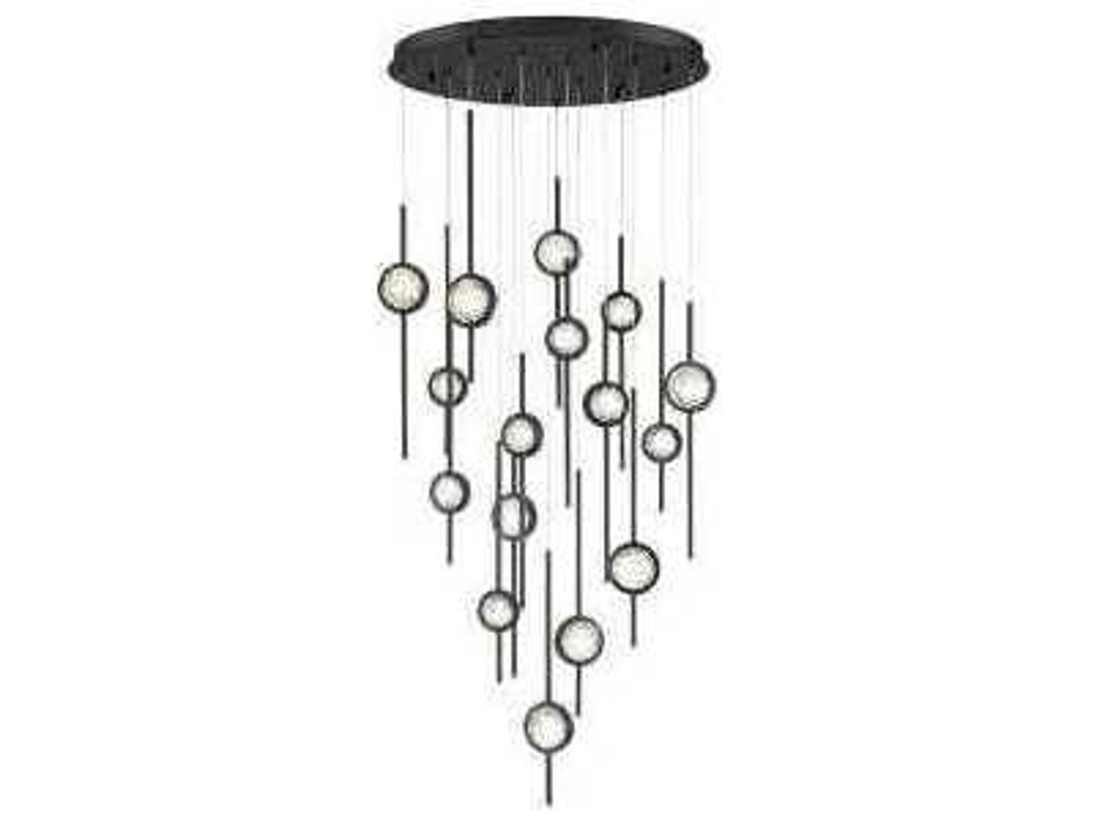 Barletta Black Linear Pendant