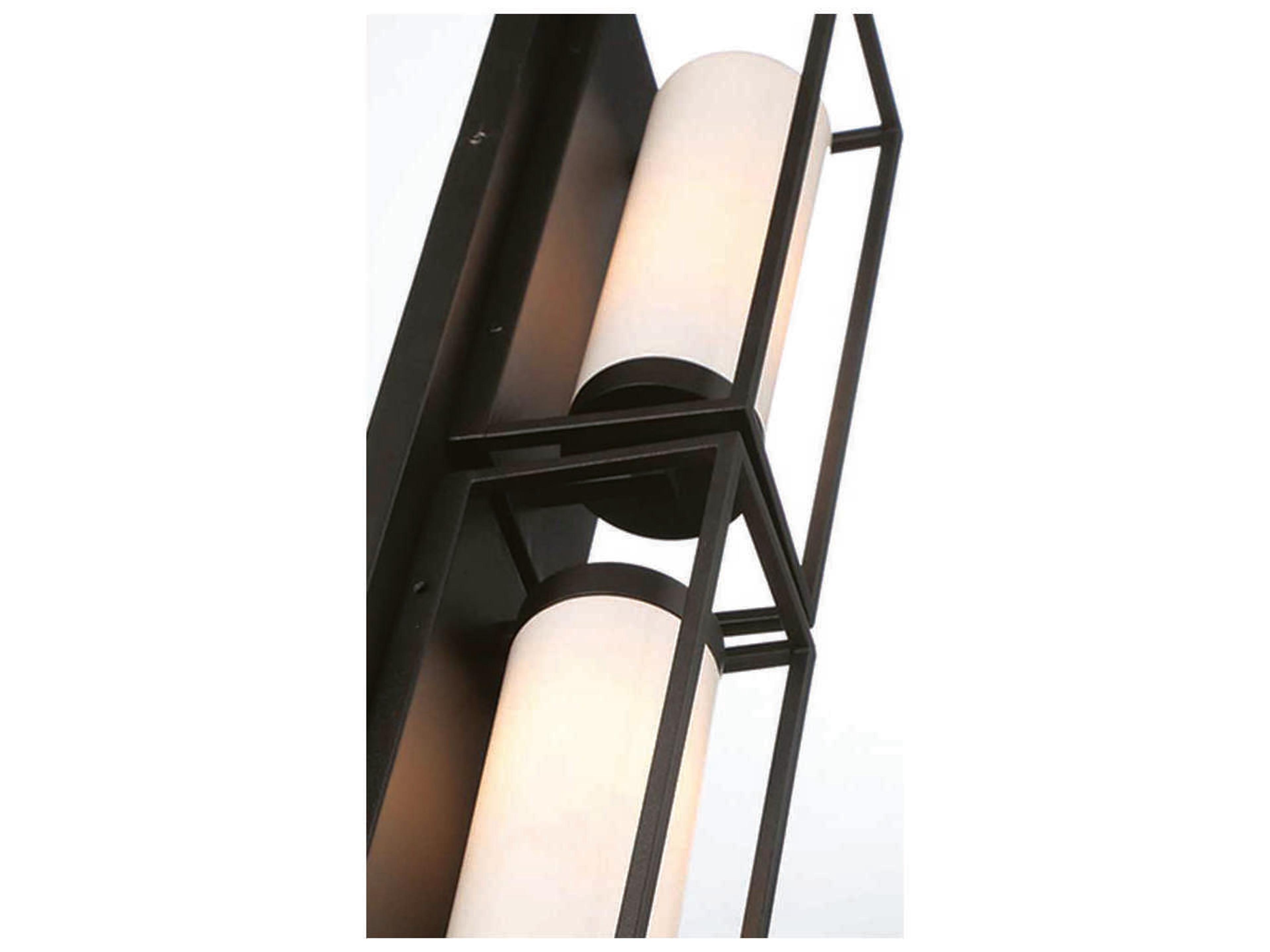 Eurofase Ren 2 - Light Outdoor Wall Light with Opal White Glass