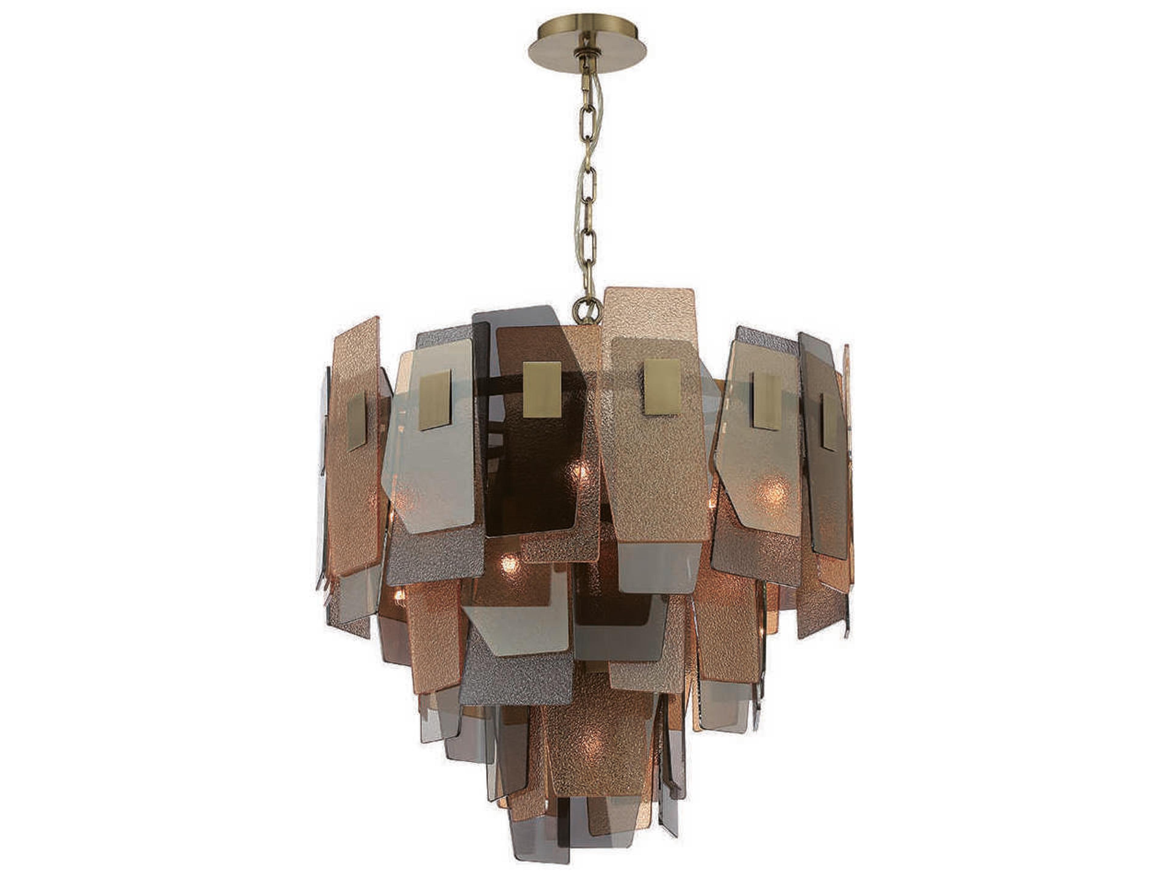 Eurofase Cocolina 10-Light Bronze Pendant