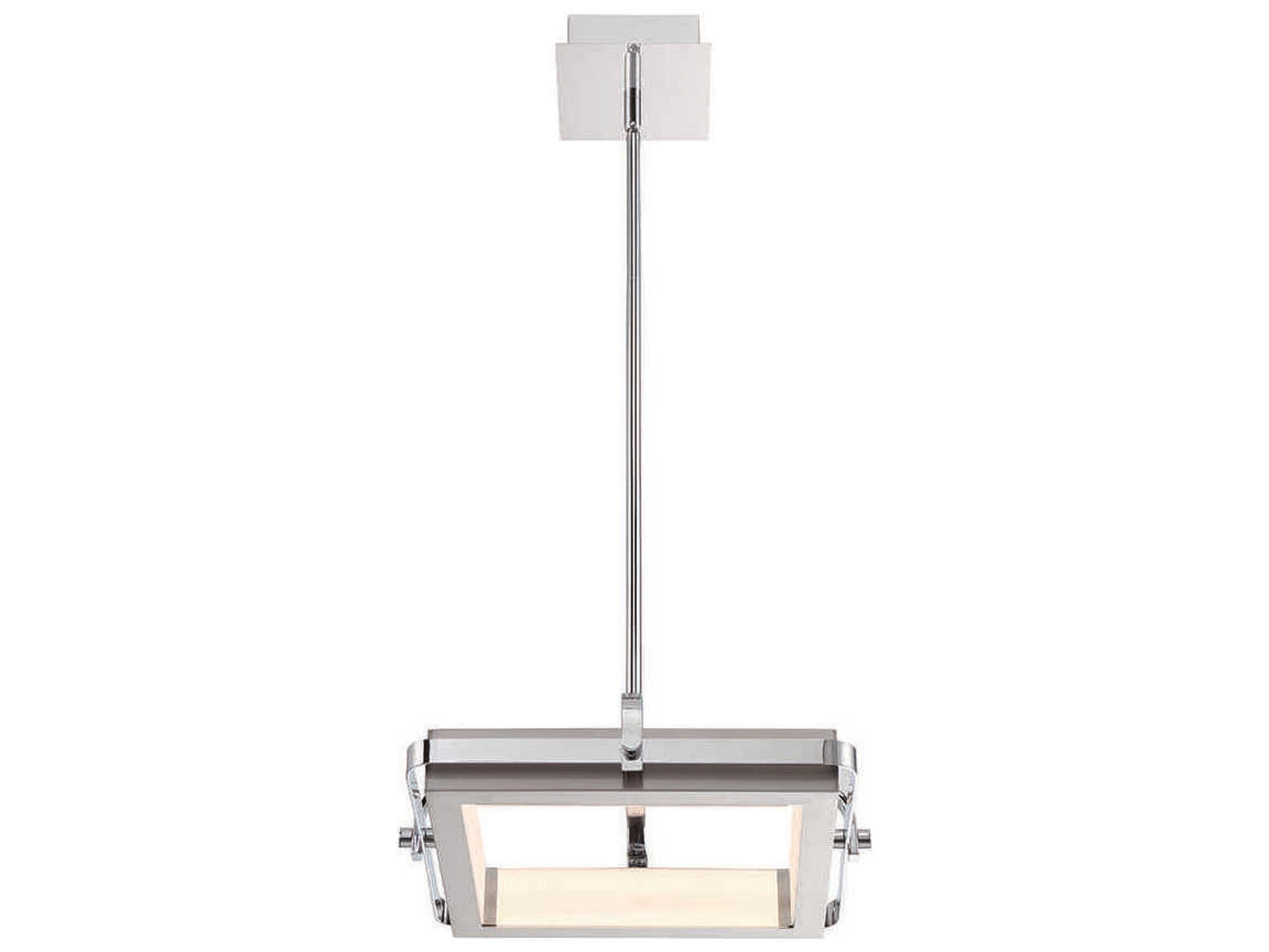 Eurofase Annilo 1-Light Chrome And Nickel Glass LED Linear Pendant