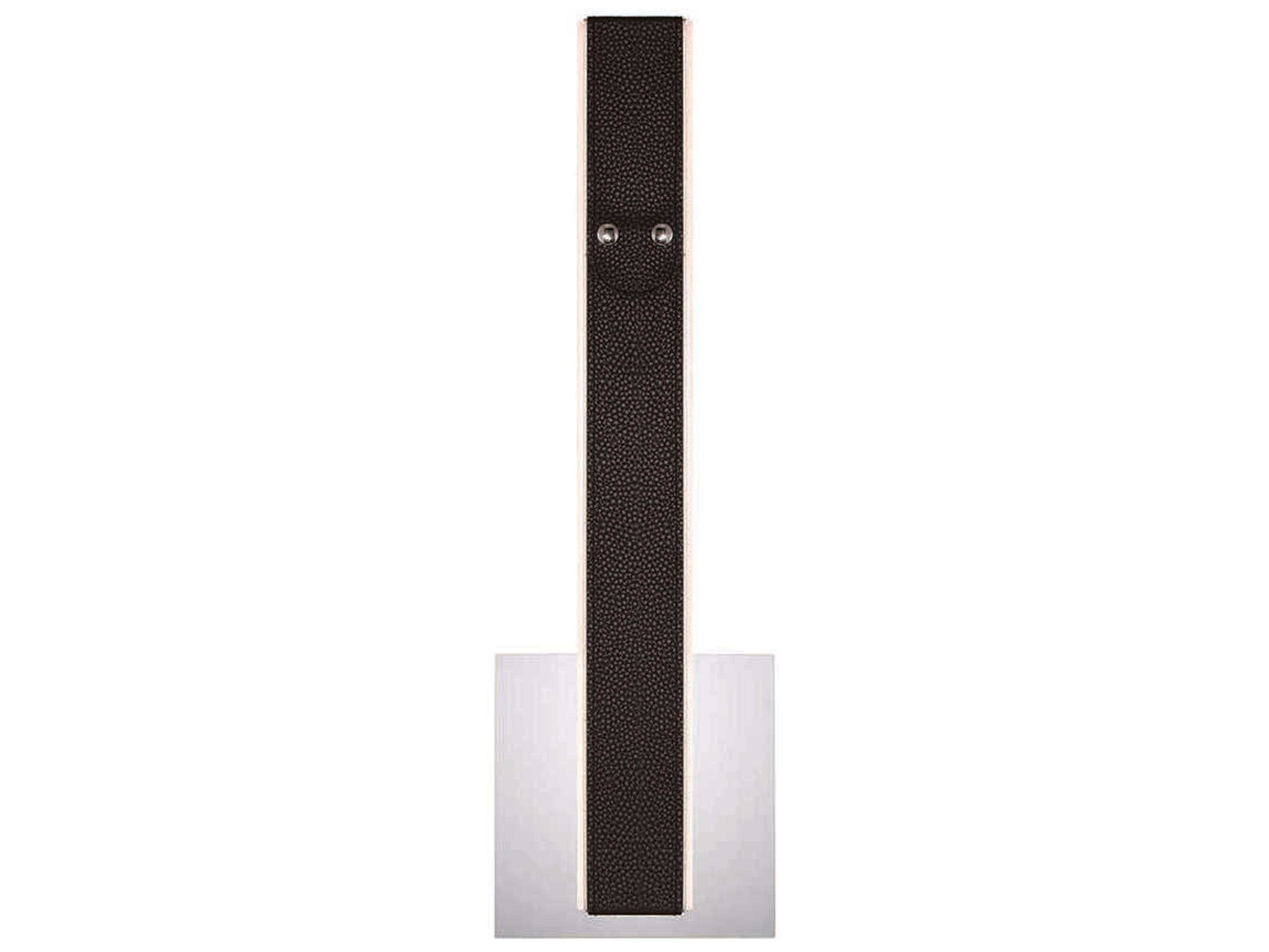 Verdura 1-Light Black LED Wall Sconce