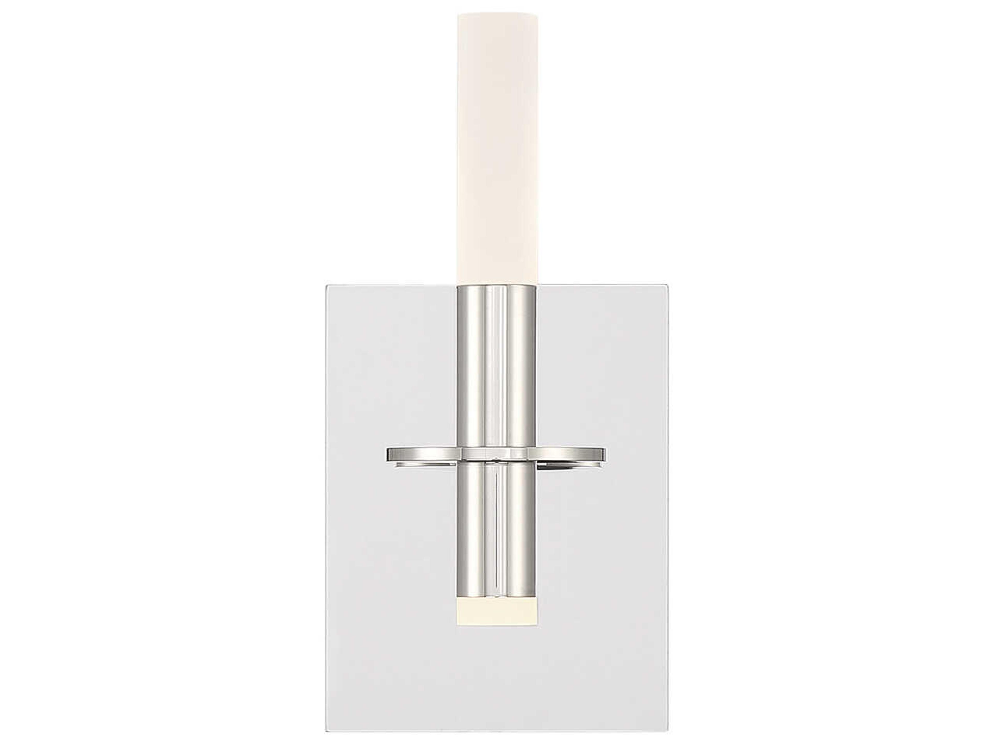 Torna 2-Light Polished Nickel LED Wall Sconce