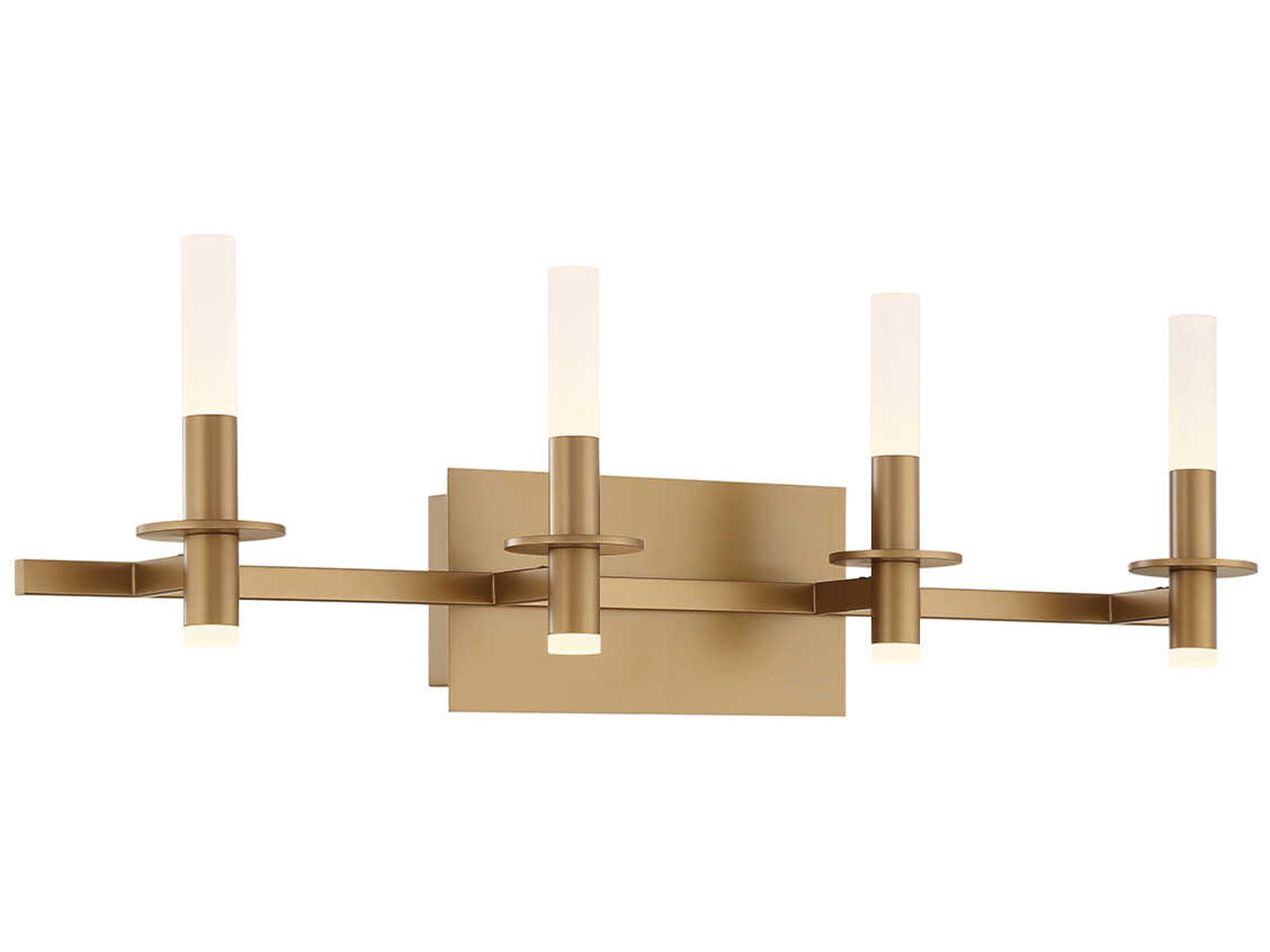 Eurofase Torna 8-Light Gold LED Vanity Light