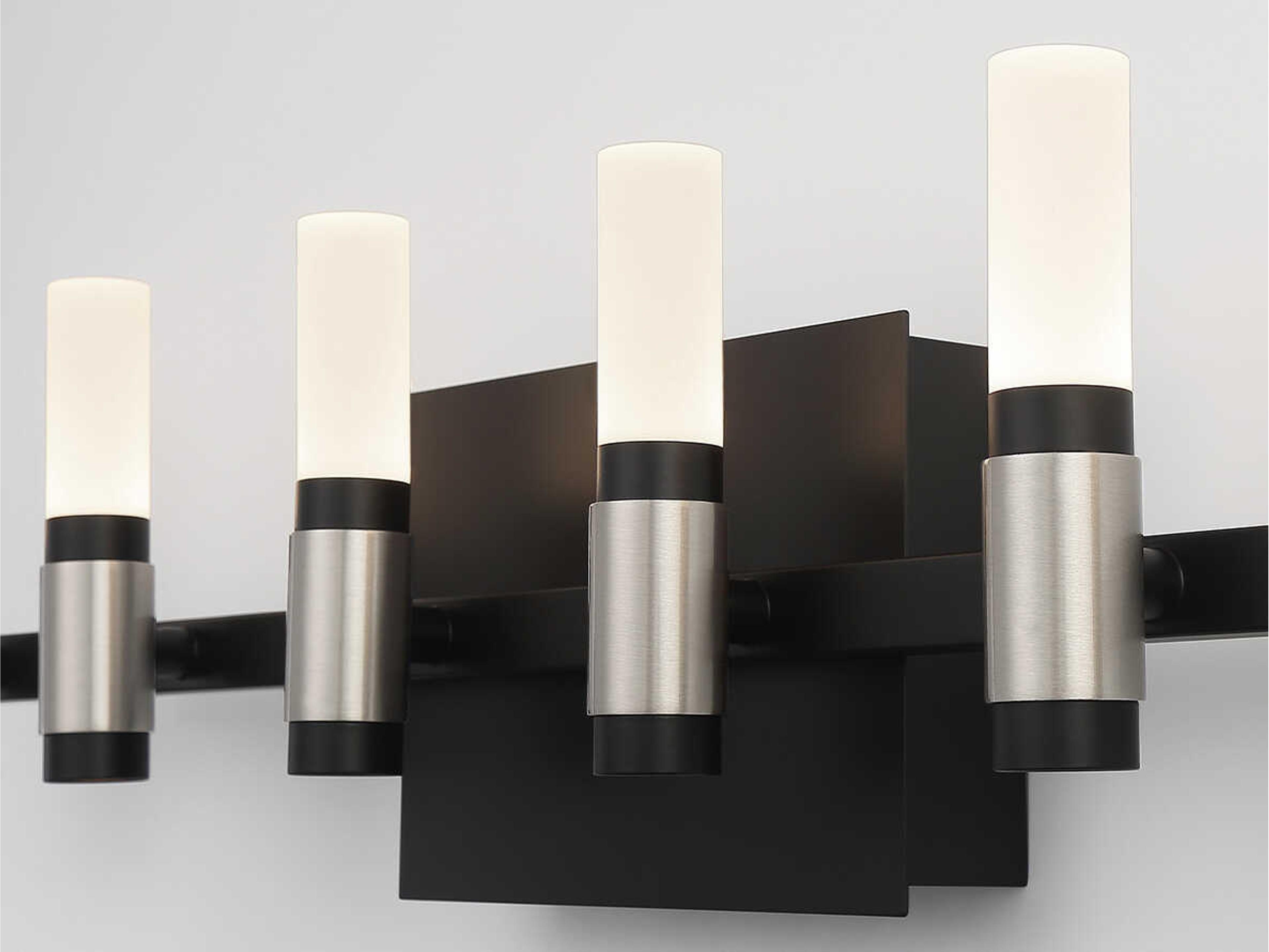 Eurofase Albany 12-Light Black Nickel LED Vanity Light