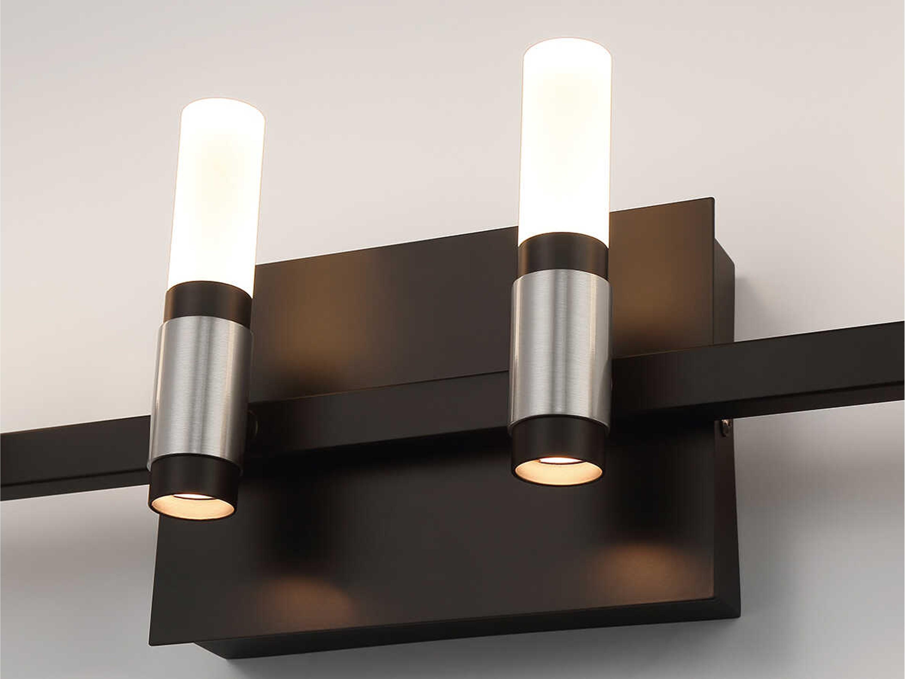Eurofase Albany 12-Light Black Nickel LED Vanity Light