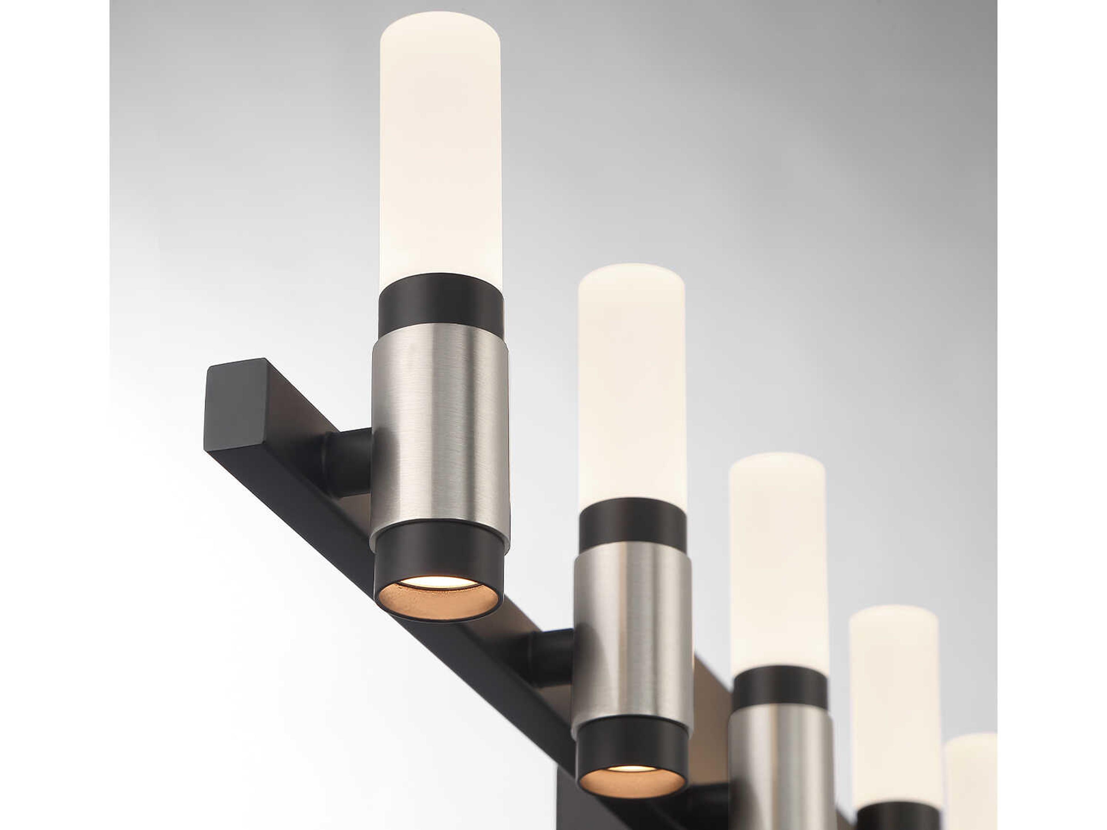 Eurofase Albany 14-Light Black Nickel LED Vanity Light