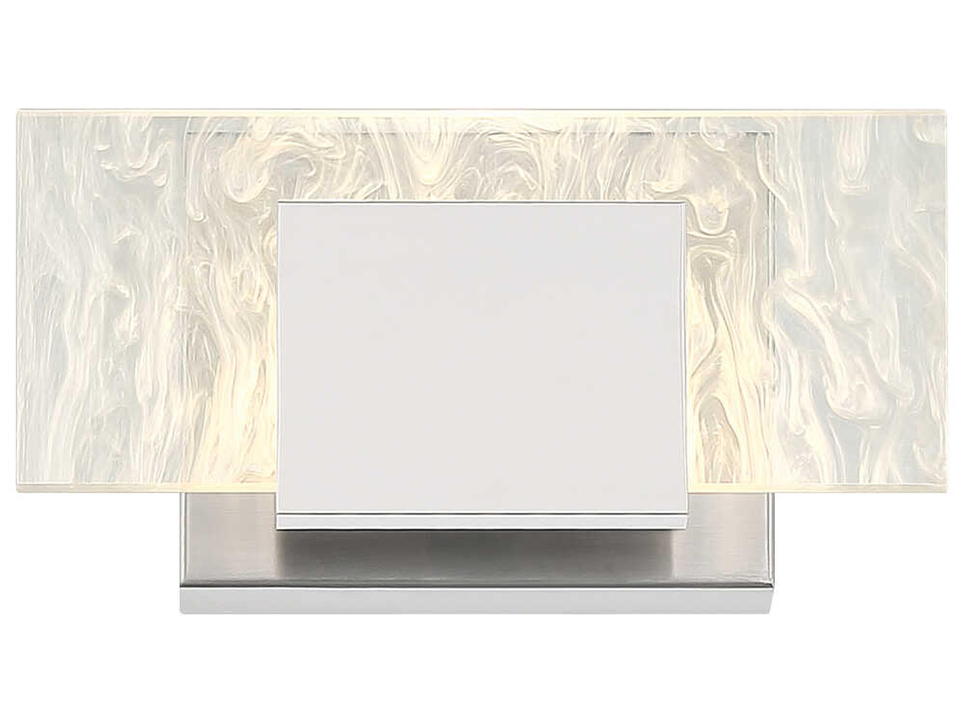 Kasha 1-Light Chrome Nickel LED Wall Sconce