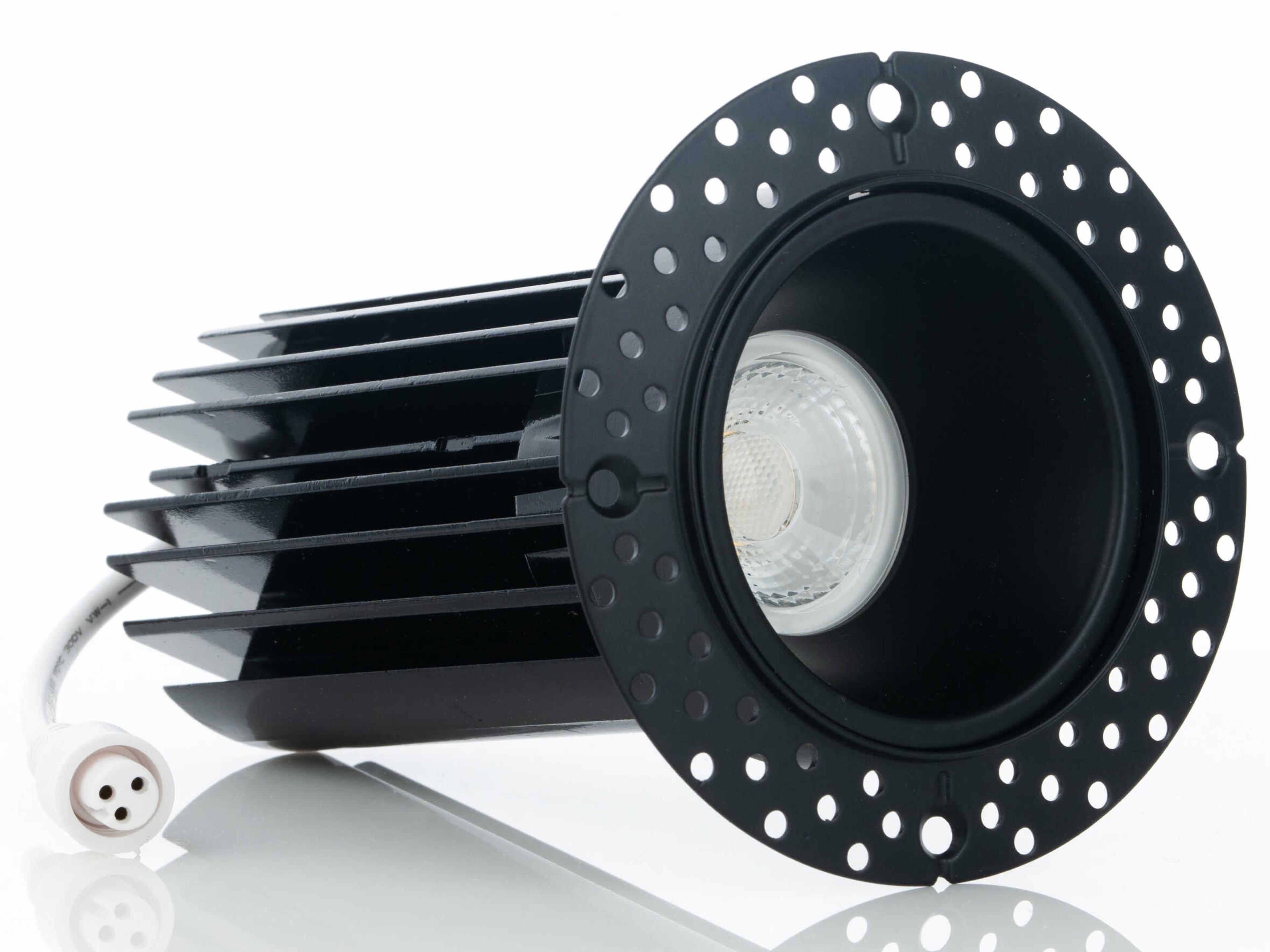 Eurofase Midway 1-Light Black LED Round Recessed Light