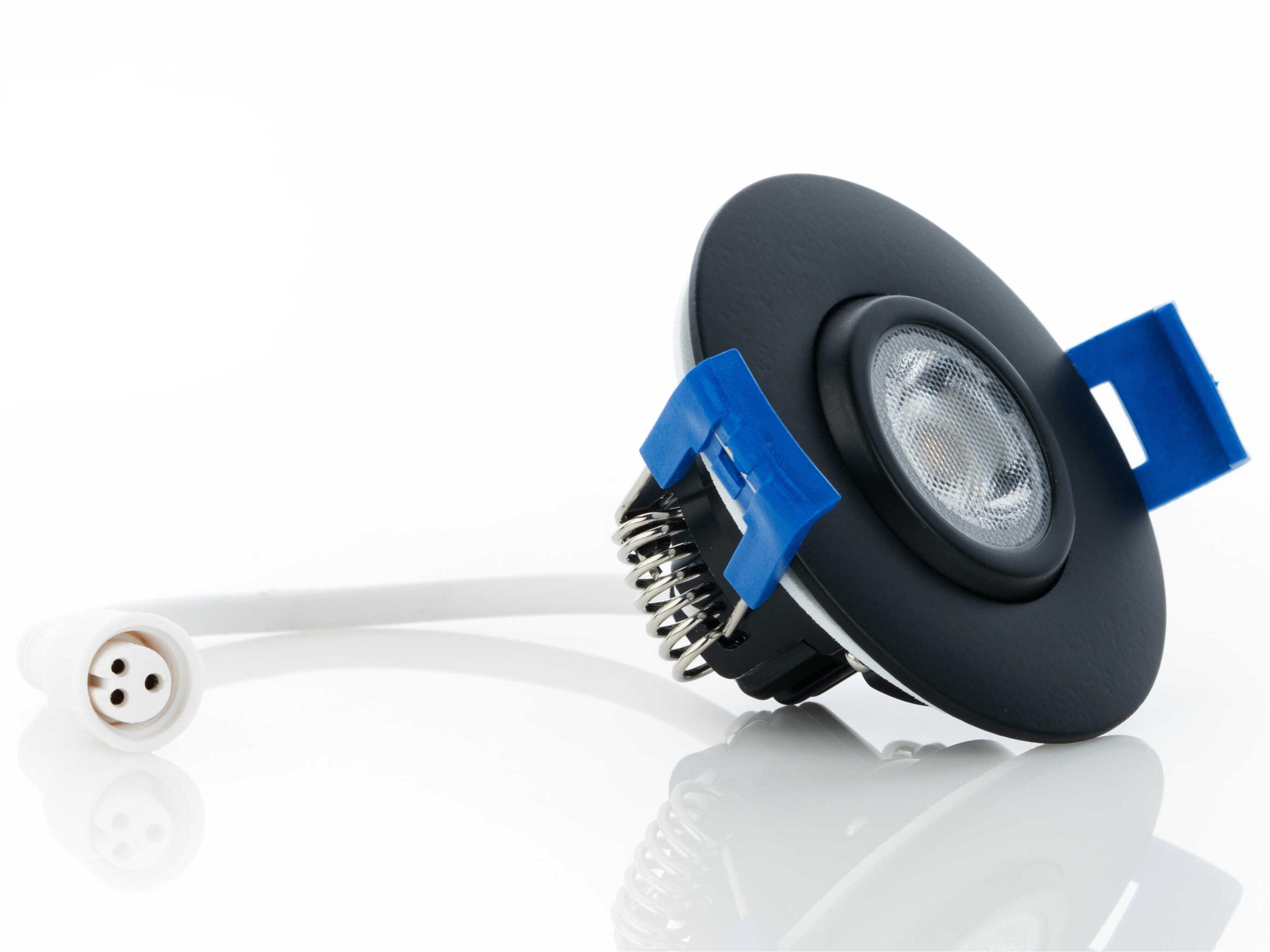 Eurofase Midway 1-Light Black LED Round Recessed Light