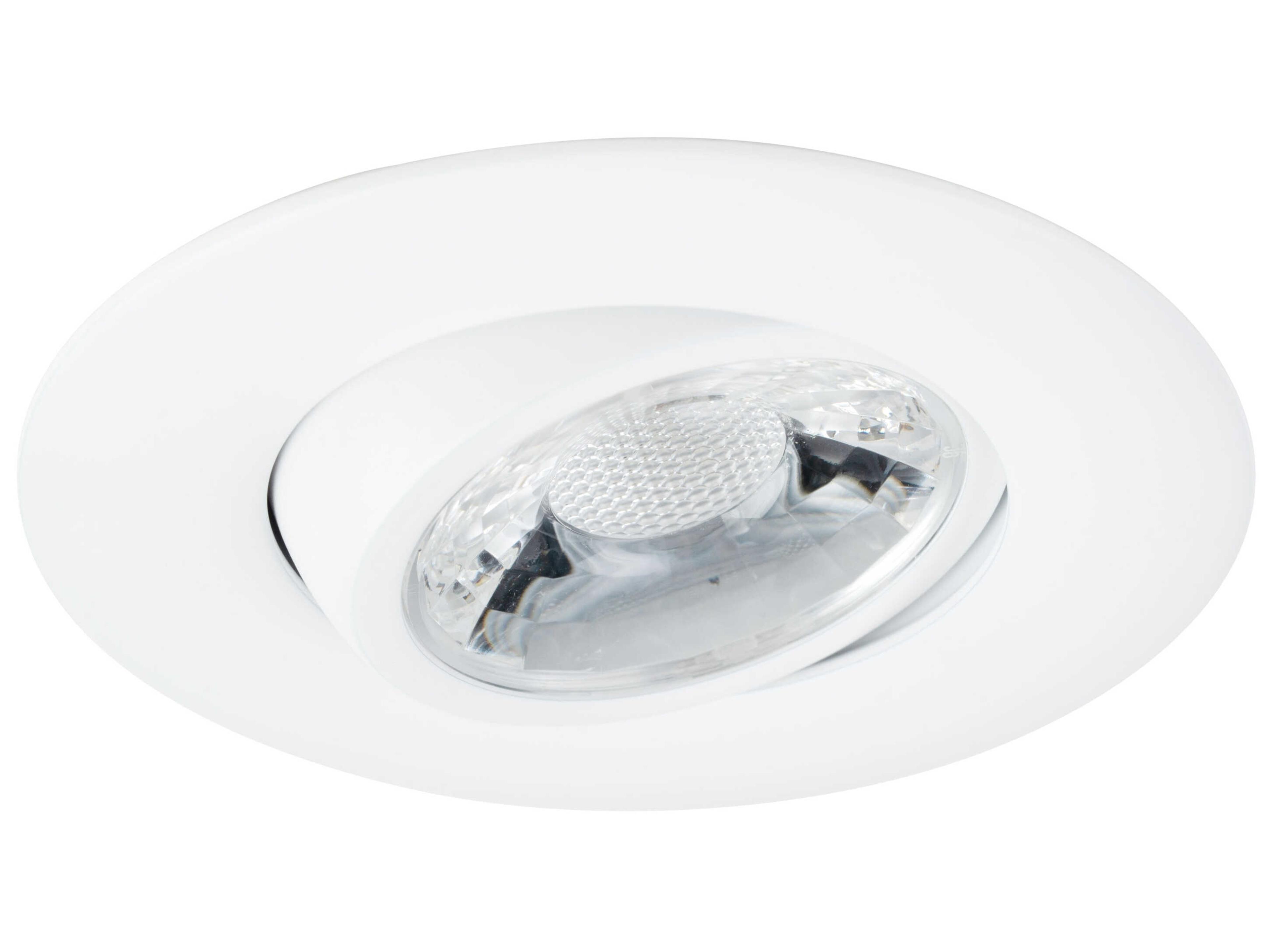 Midway 1-Light White LED Round Recessed Light
