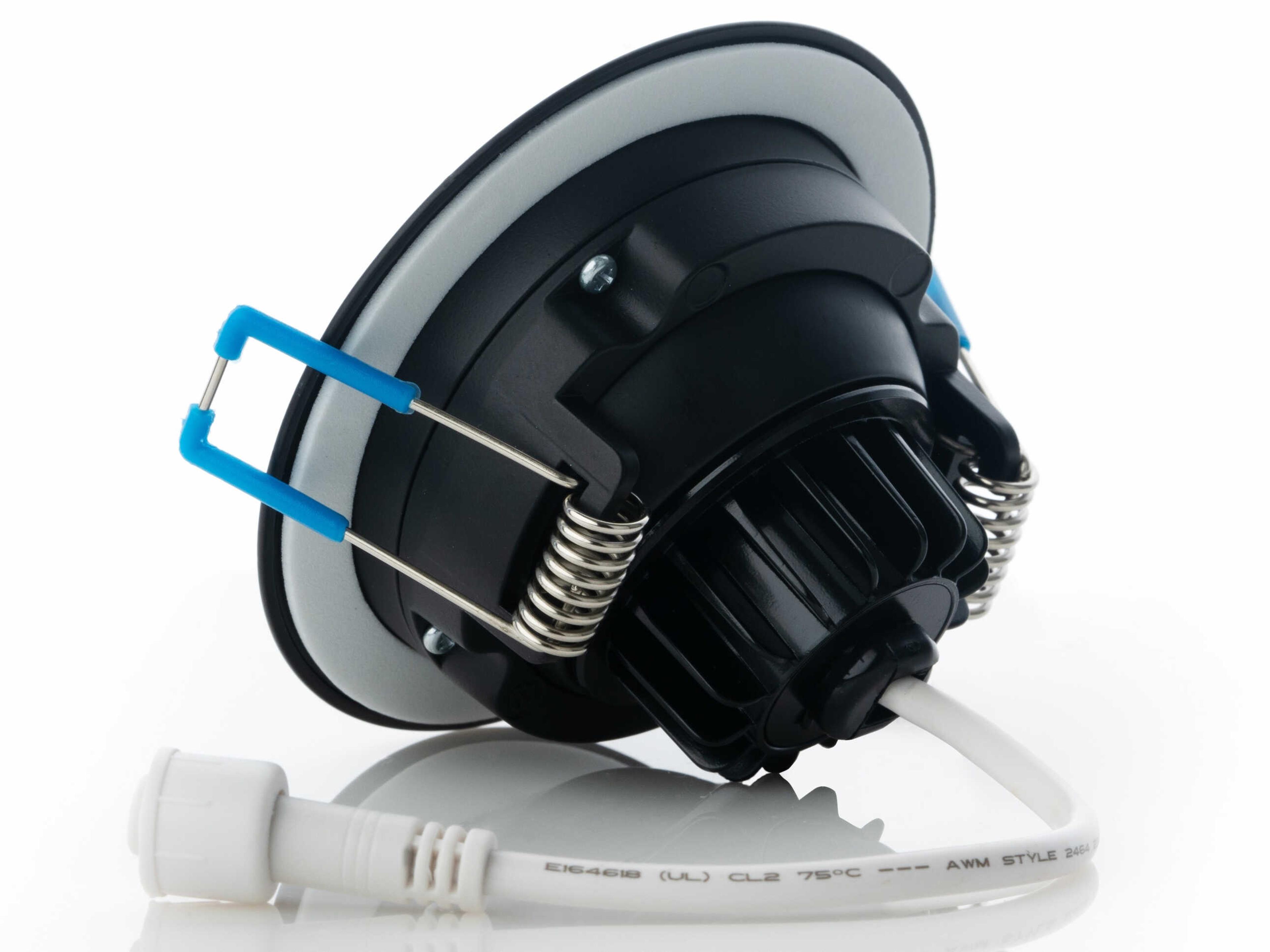 Eurofase Midway 1-Light Black LED Round Recessed Light