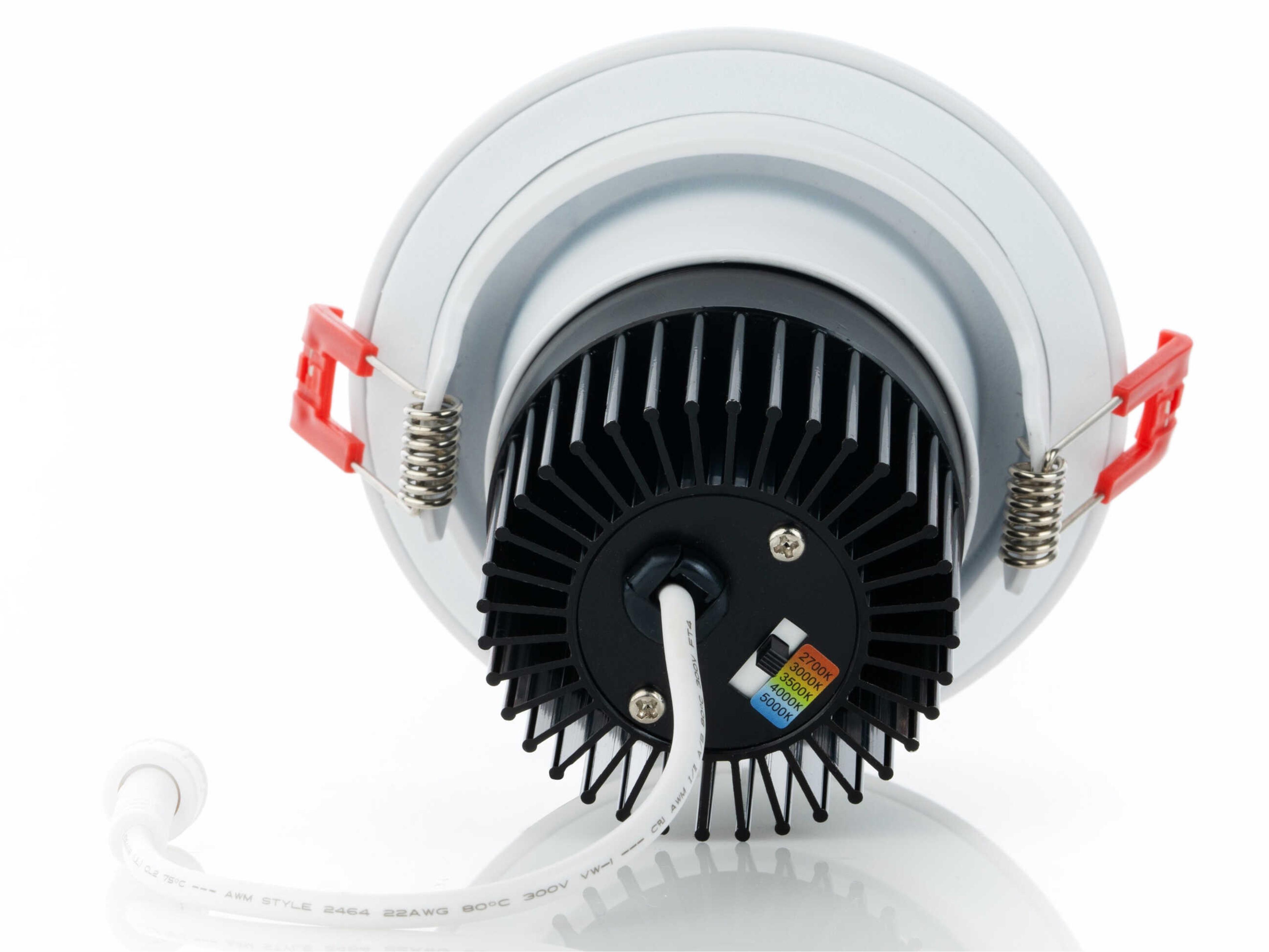 Eurofase Midway 1-Light White LED Round Recessed Light