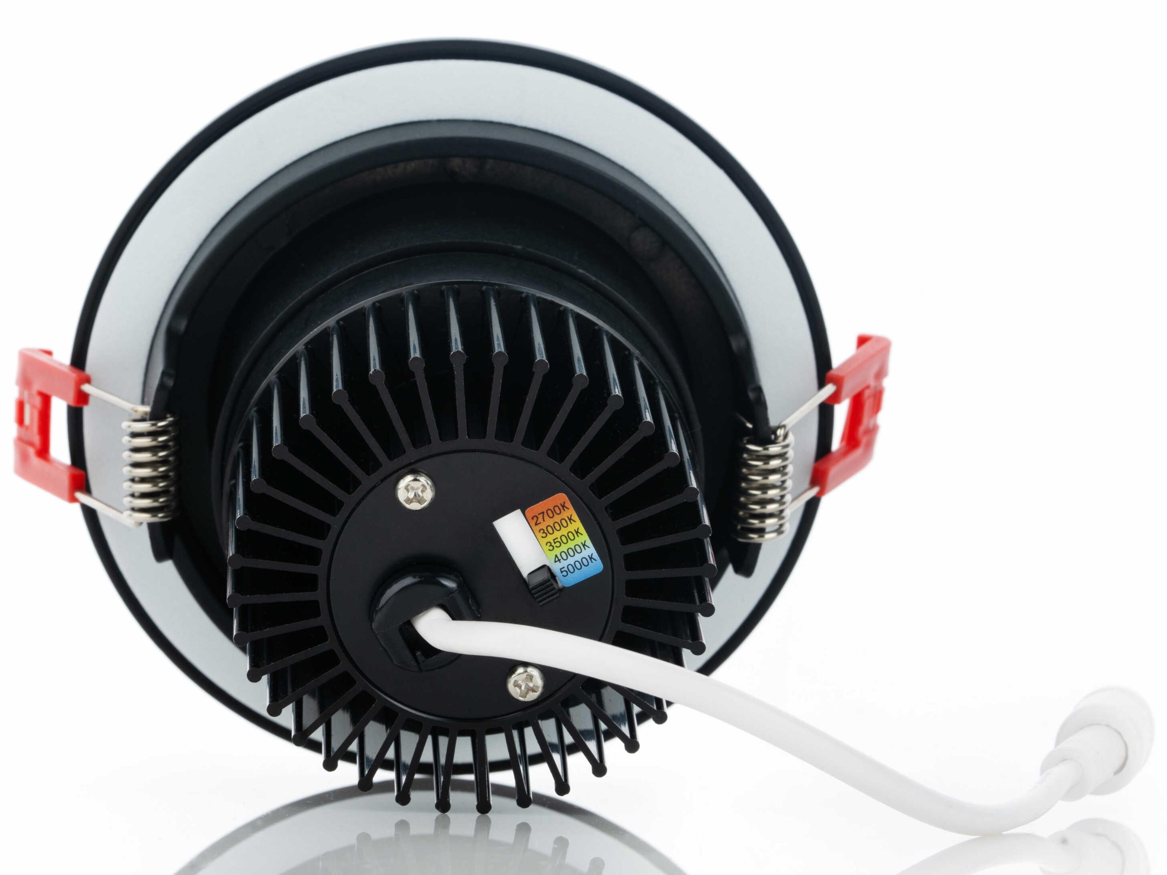 Eurofase Midway 1-Light Black LED Round Recessed Light