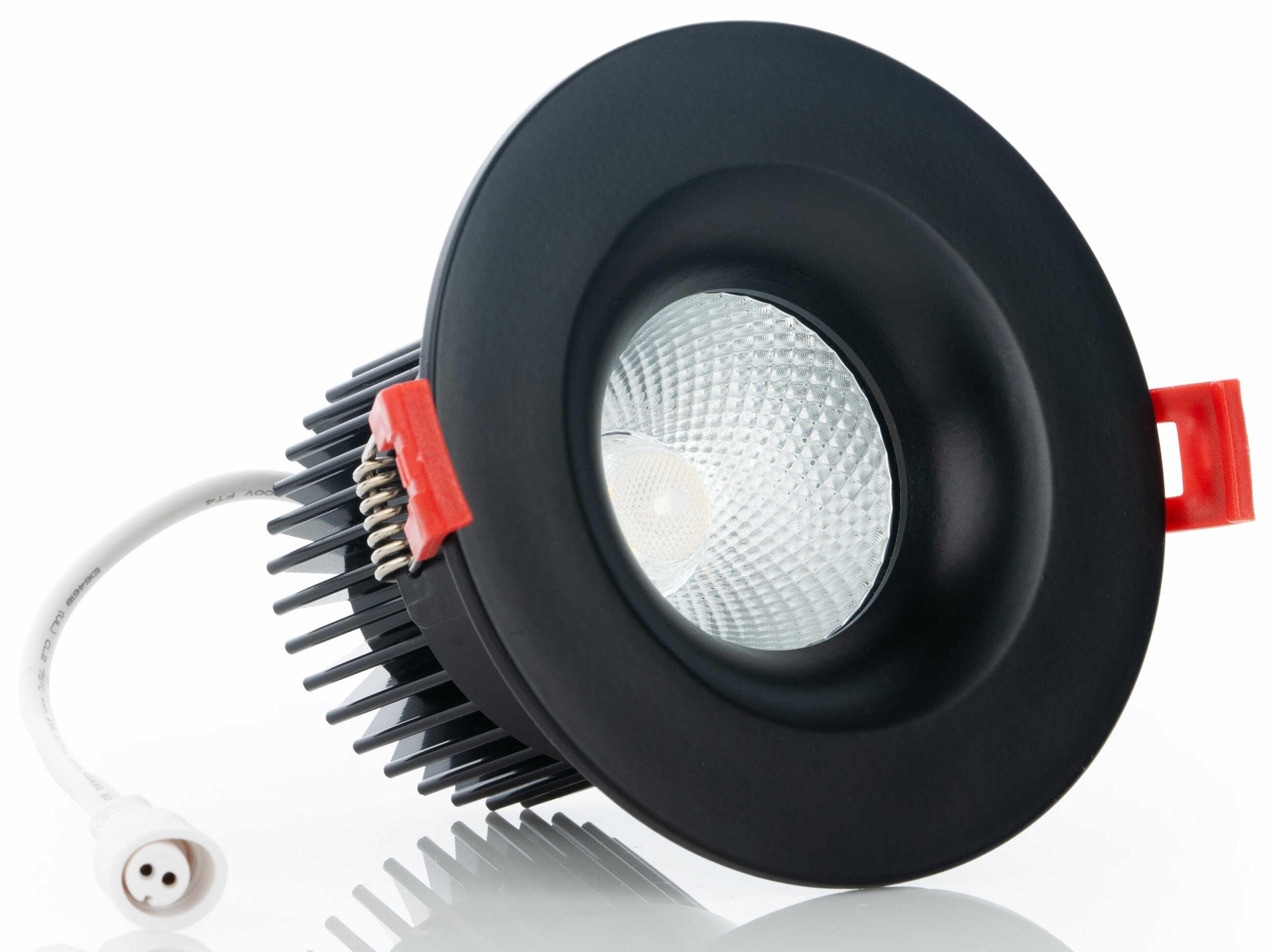Eurofase Midway 1-Light Black LED Round Recessed Light