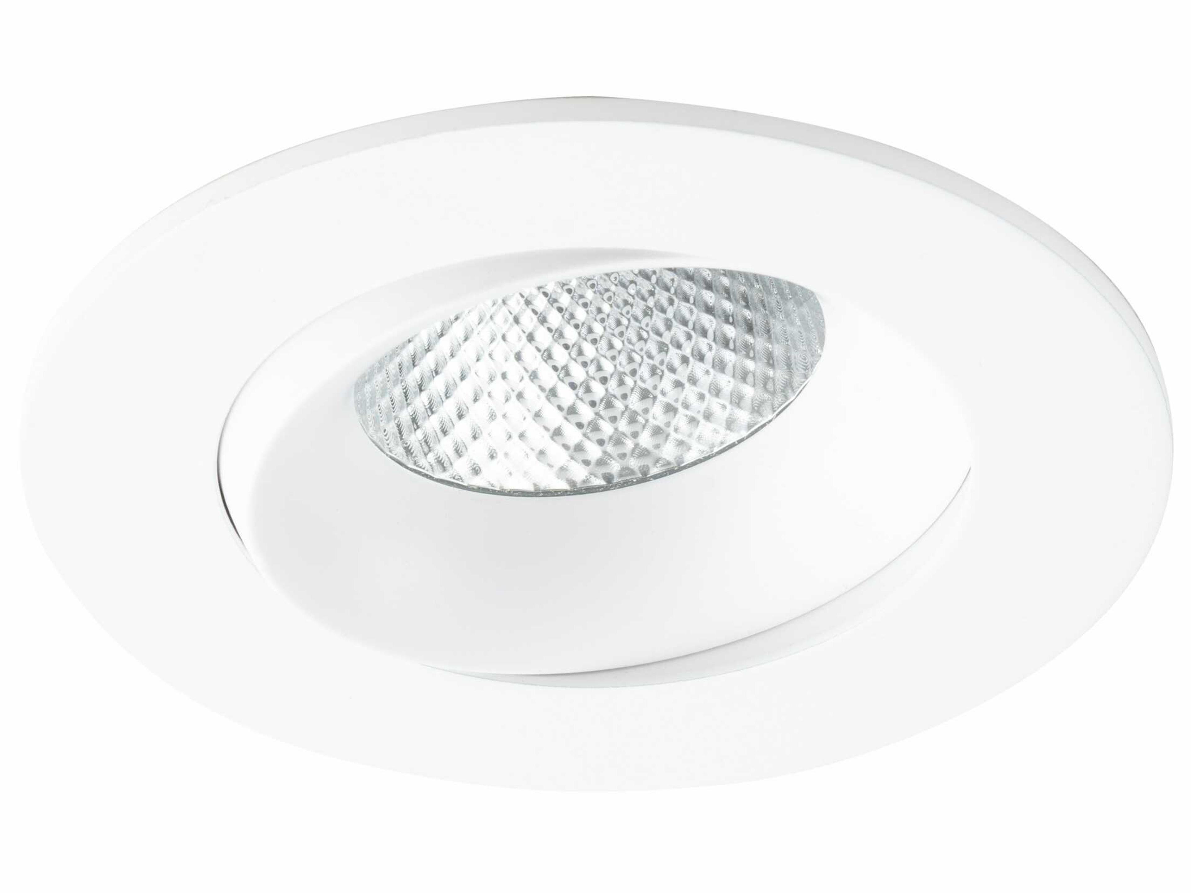 Midway 1-Light White LED Round Recessed Light