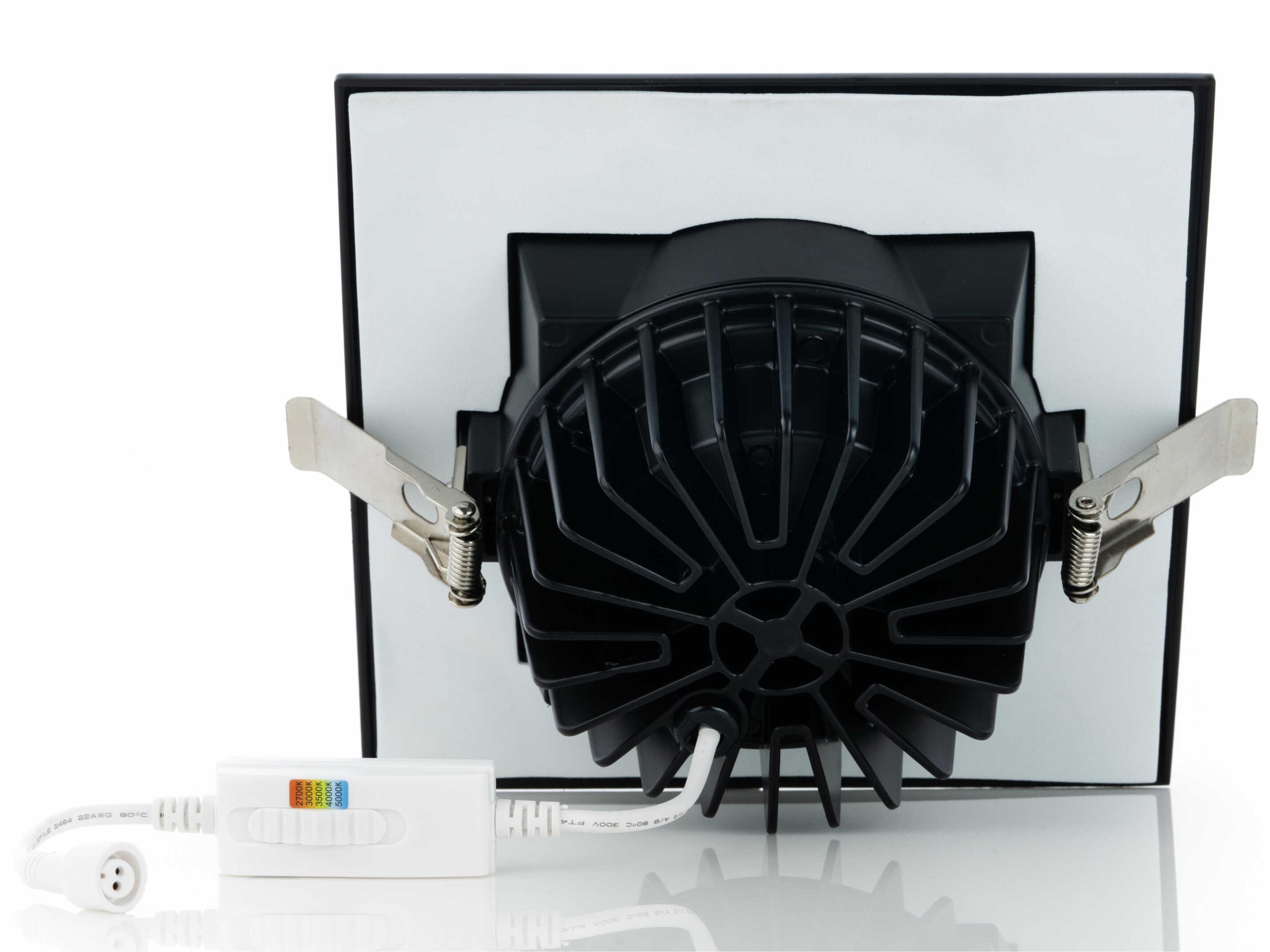 Eurofase Midway 1-Light Black LED Recessed Light