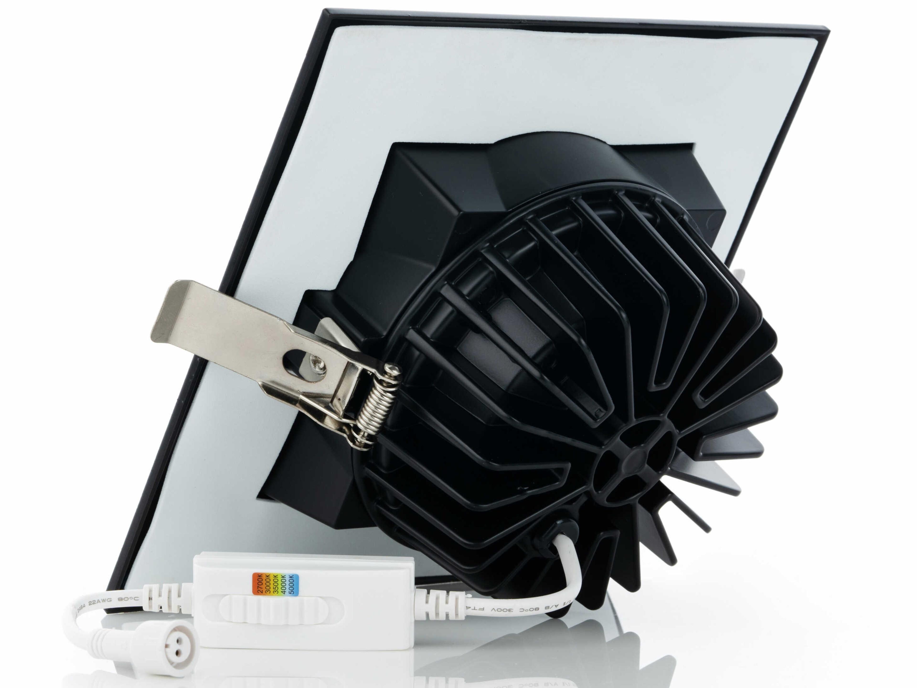 Eurofase Midway 1-Light Black LED Recessed Light