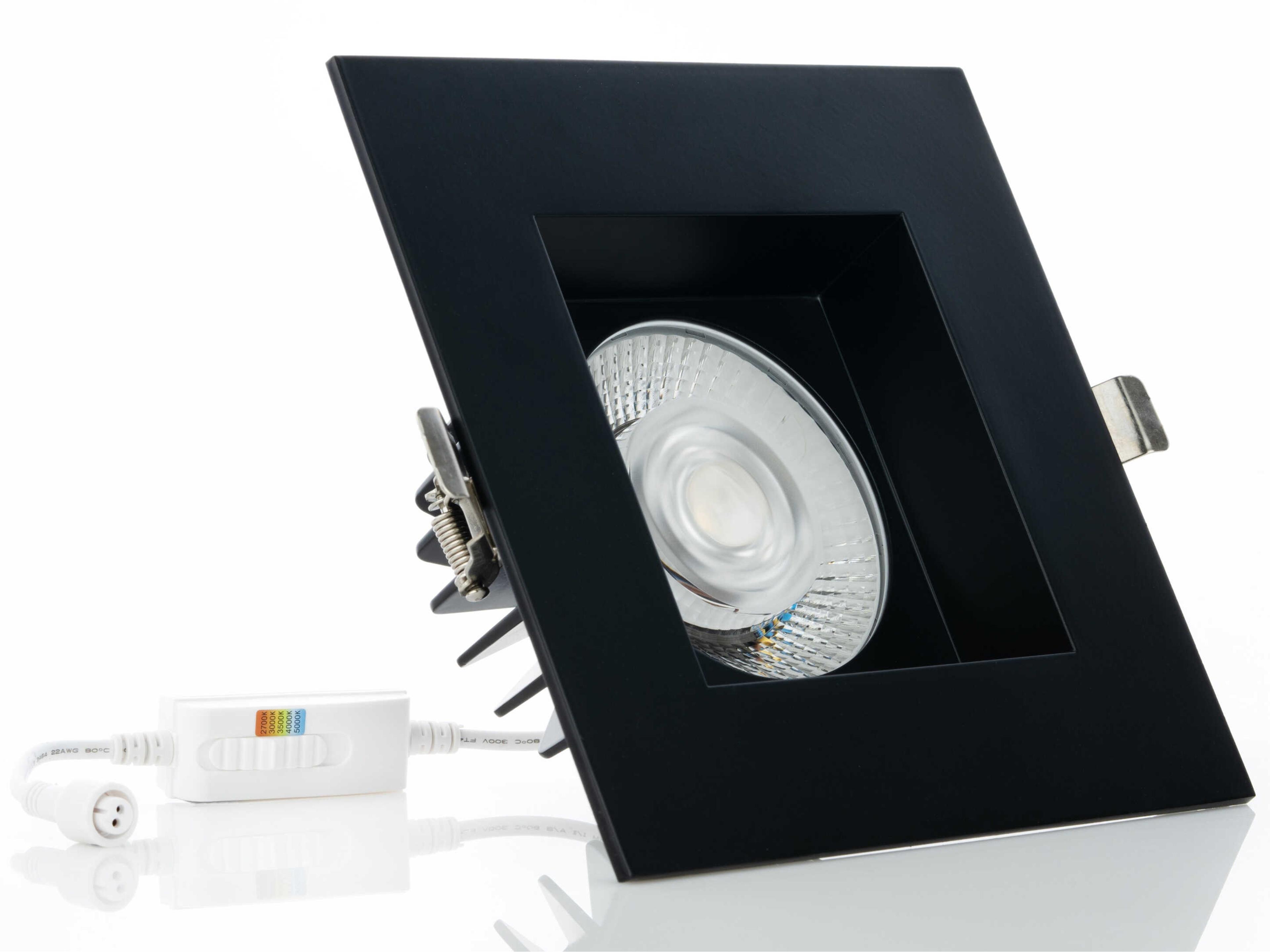 Eurofase Midway 1-Light Black LED Recessed Light