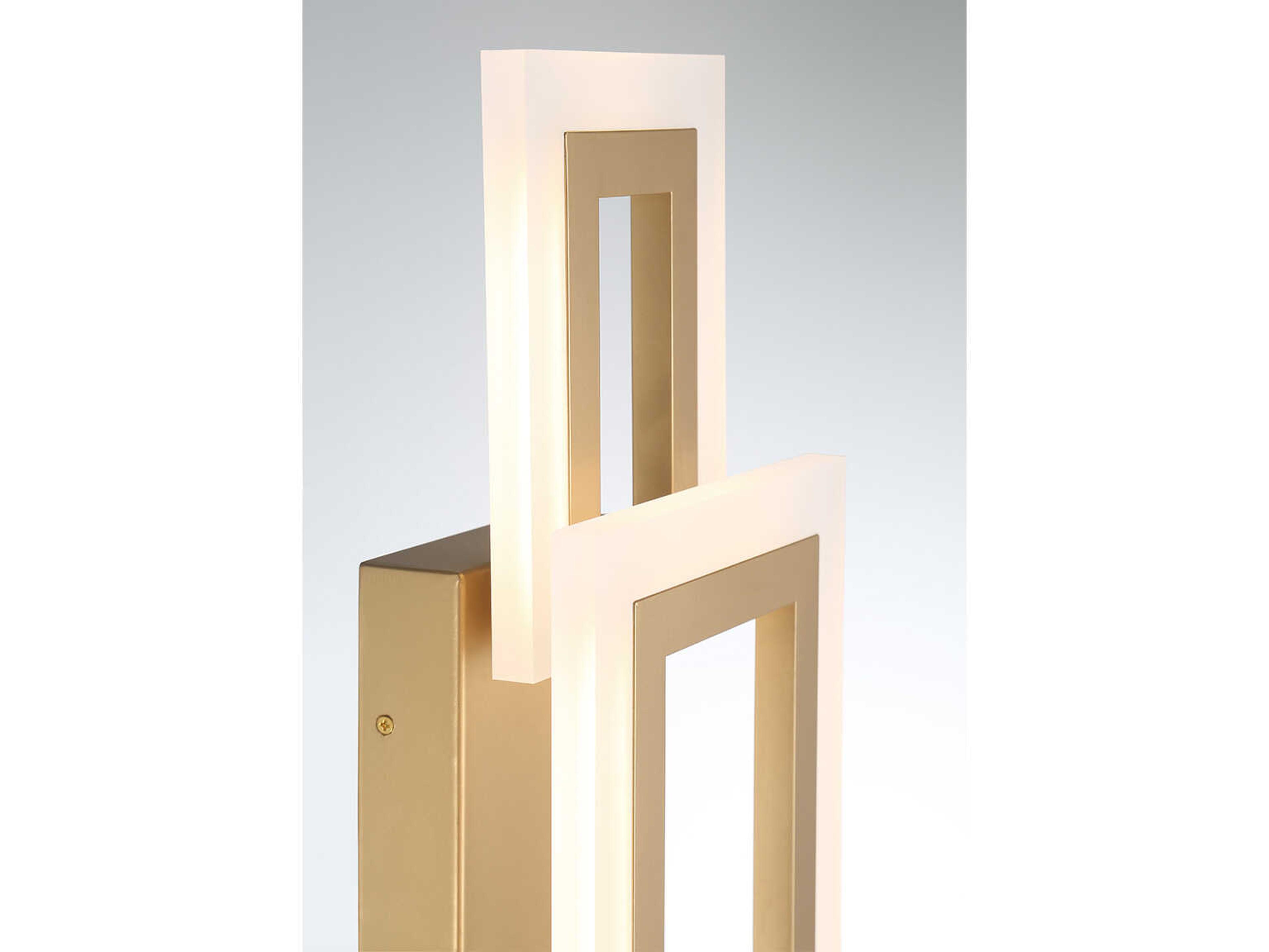 Eurofase Inizio 1-Light Gold LED Wall Sconce