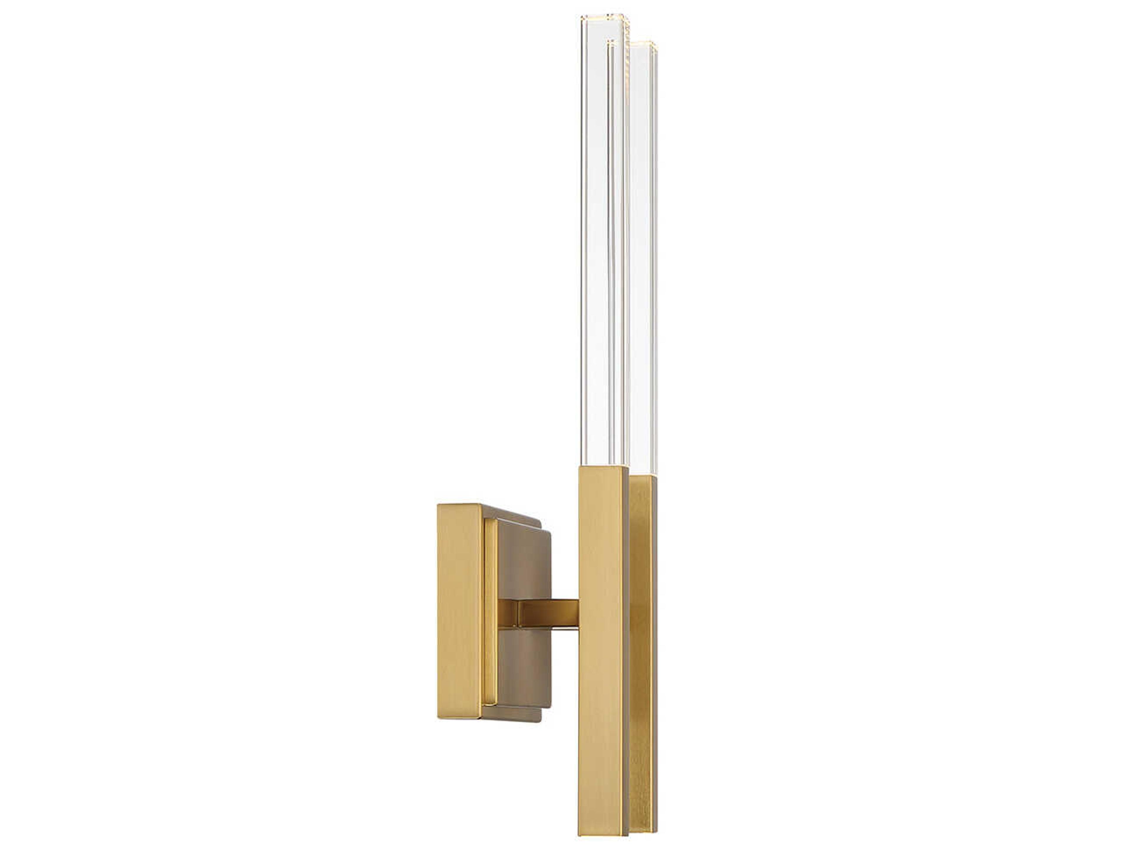 Eurofase Benicio 4-Light Brushed Gold LED Wall Sconce