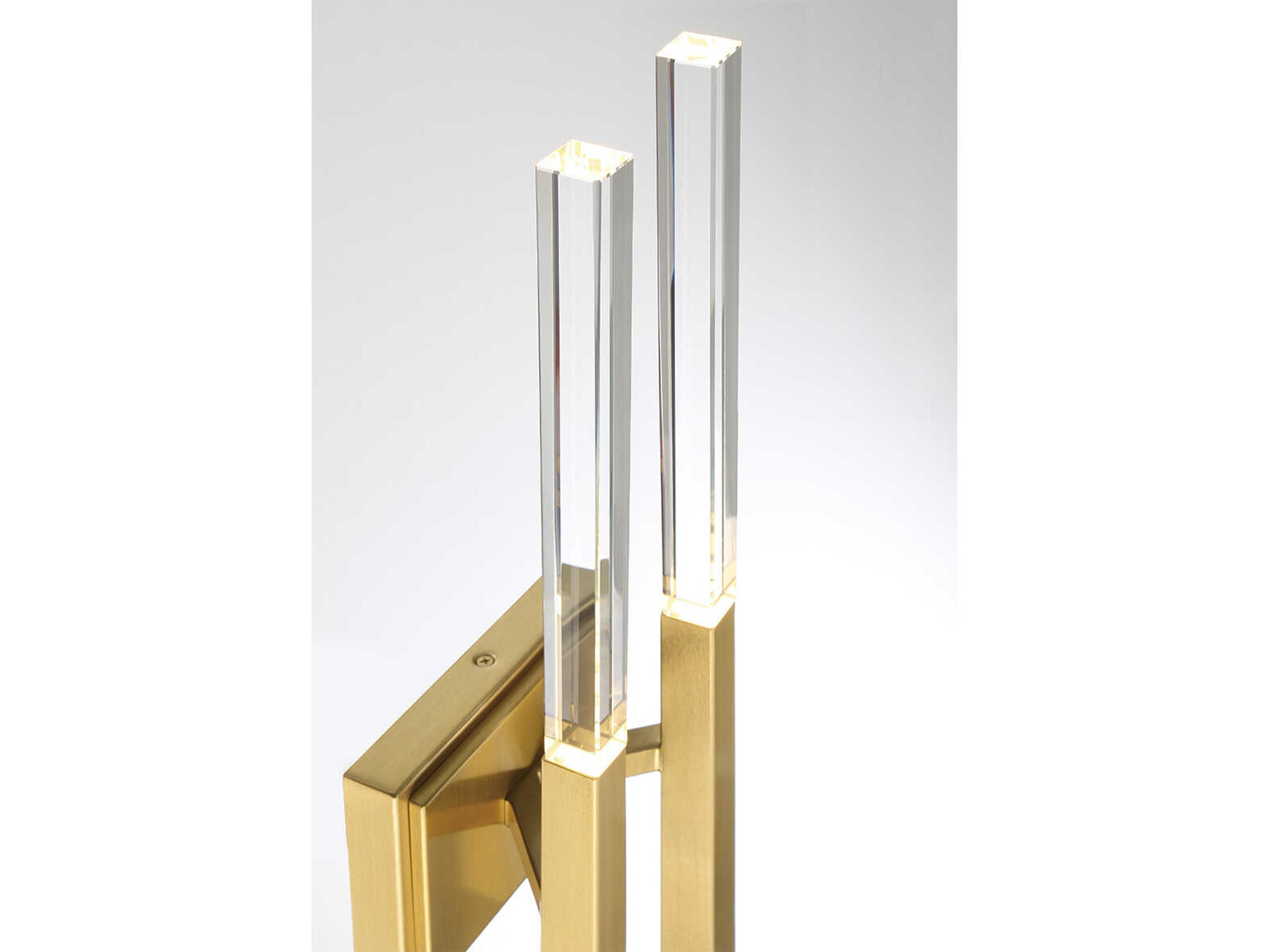 Eurofase Benicio 4-Light Brushed Gold LED Wall Sconce