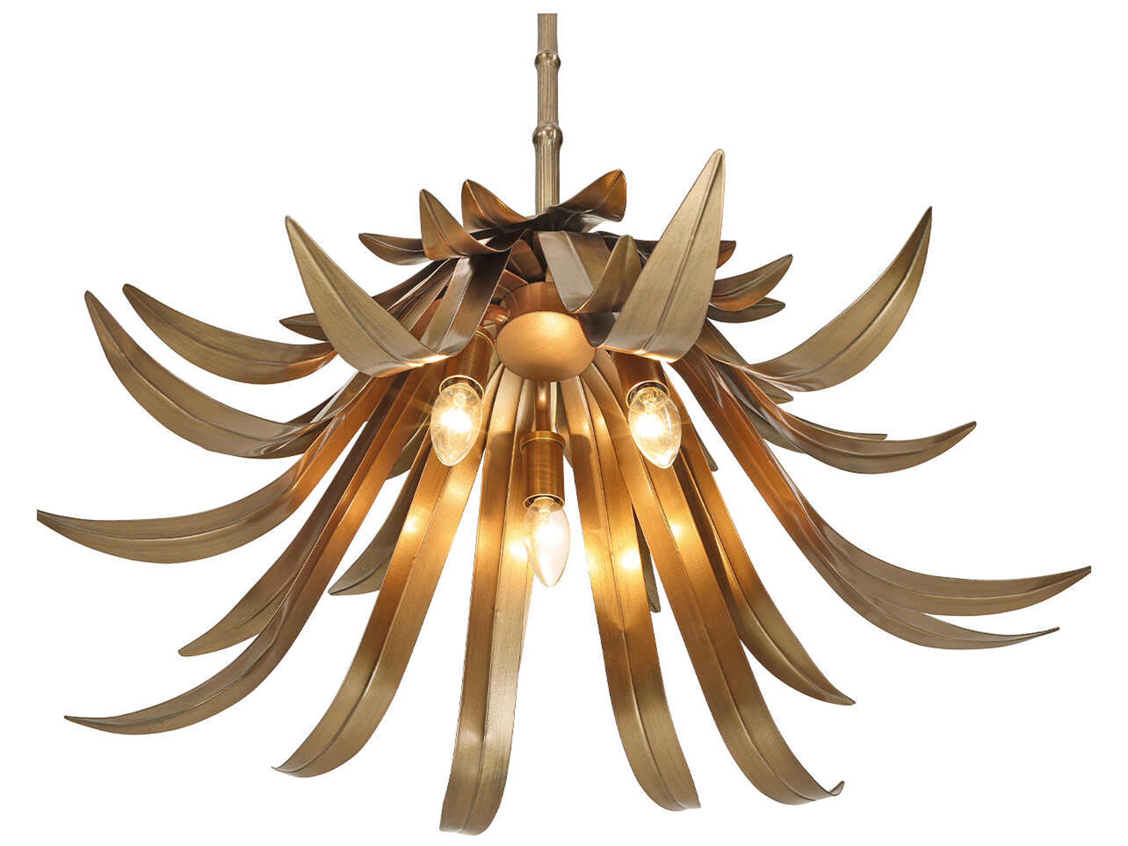 Eurofase Kagra 3-Light Brass Pendant